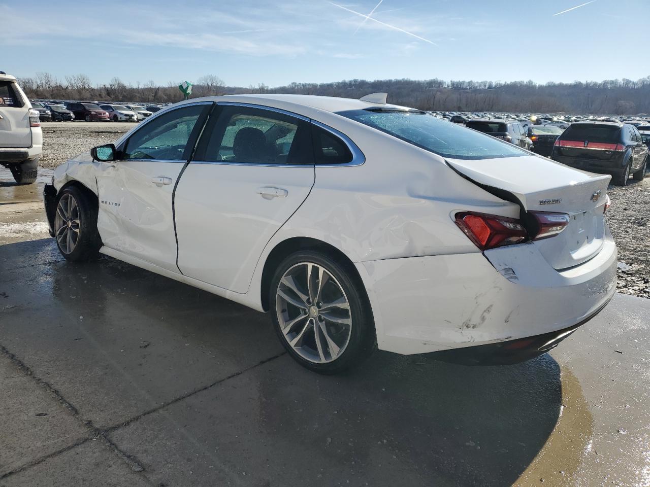 2022 Chevrolet Malibu VIN 1G1ZD5ST1NF145089 Copart auction photo, side damage thumbnail 2