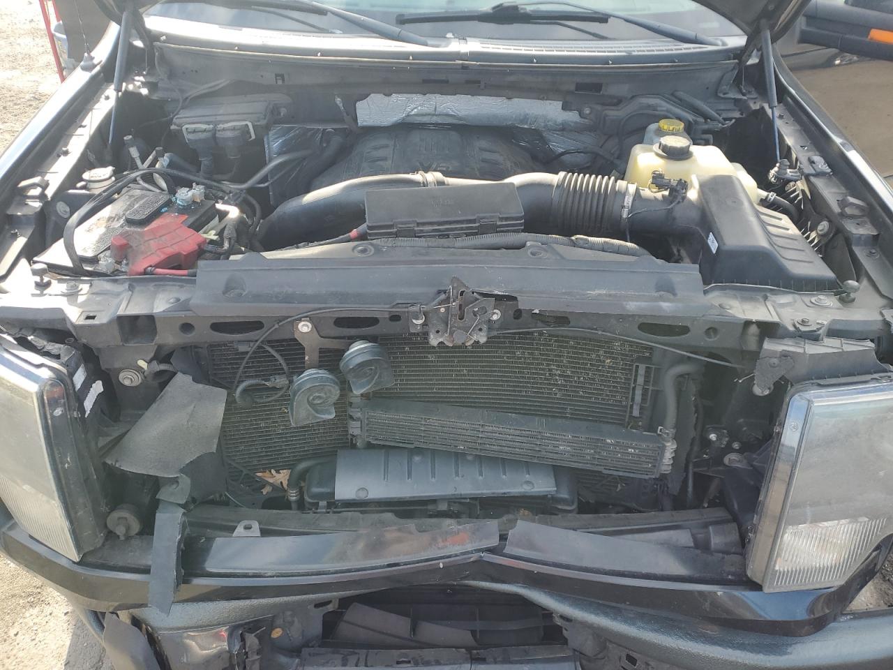 2014 Ford F-150 VIN 1FTFW1ET1EFB49491 Copart auction photo, front end / undercarriage damage thumbnail 11