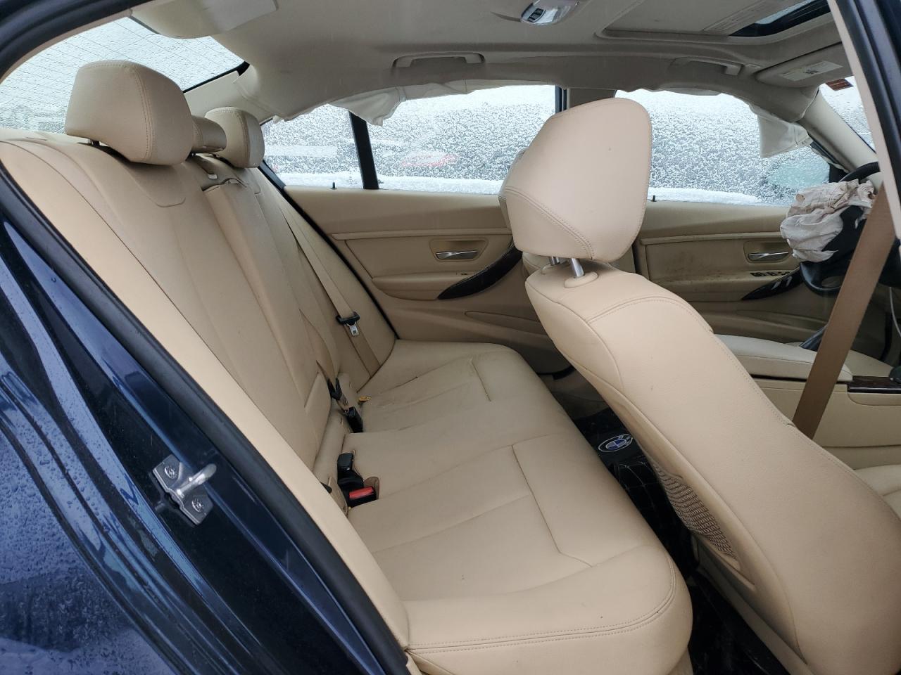 2013 BMW 3er VIN WBA3B5C51DF593606 Copart auction photo, side / front end damage thumbnail 10