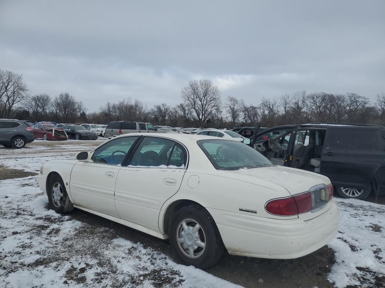 2001 Buick LeSabre VIN 1G4HP54K414242979 Copart auction photo, undercarriage / side damage thumbnail 2