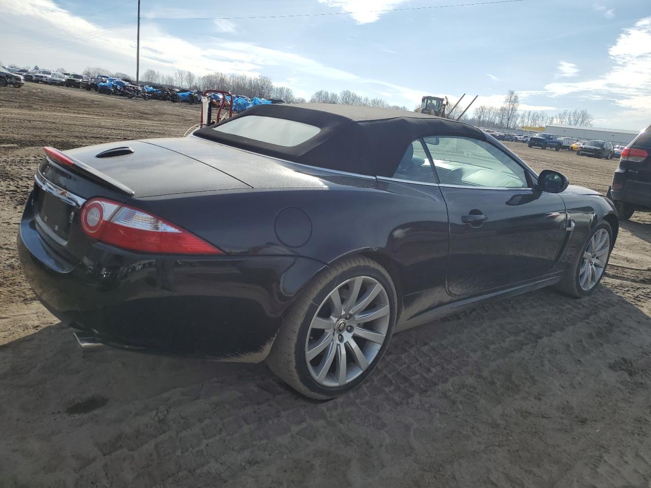 2009 Jaguar XK VIN SAJWA44B395B30899 Copart auction photo, front end damage thumbnail 3