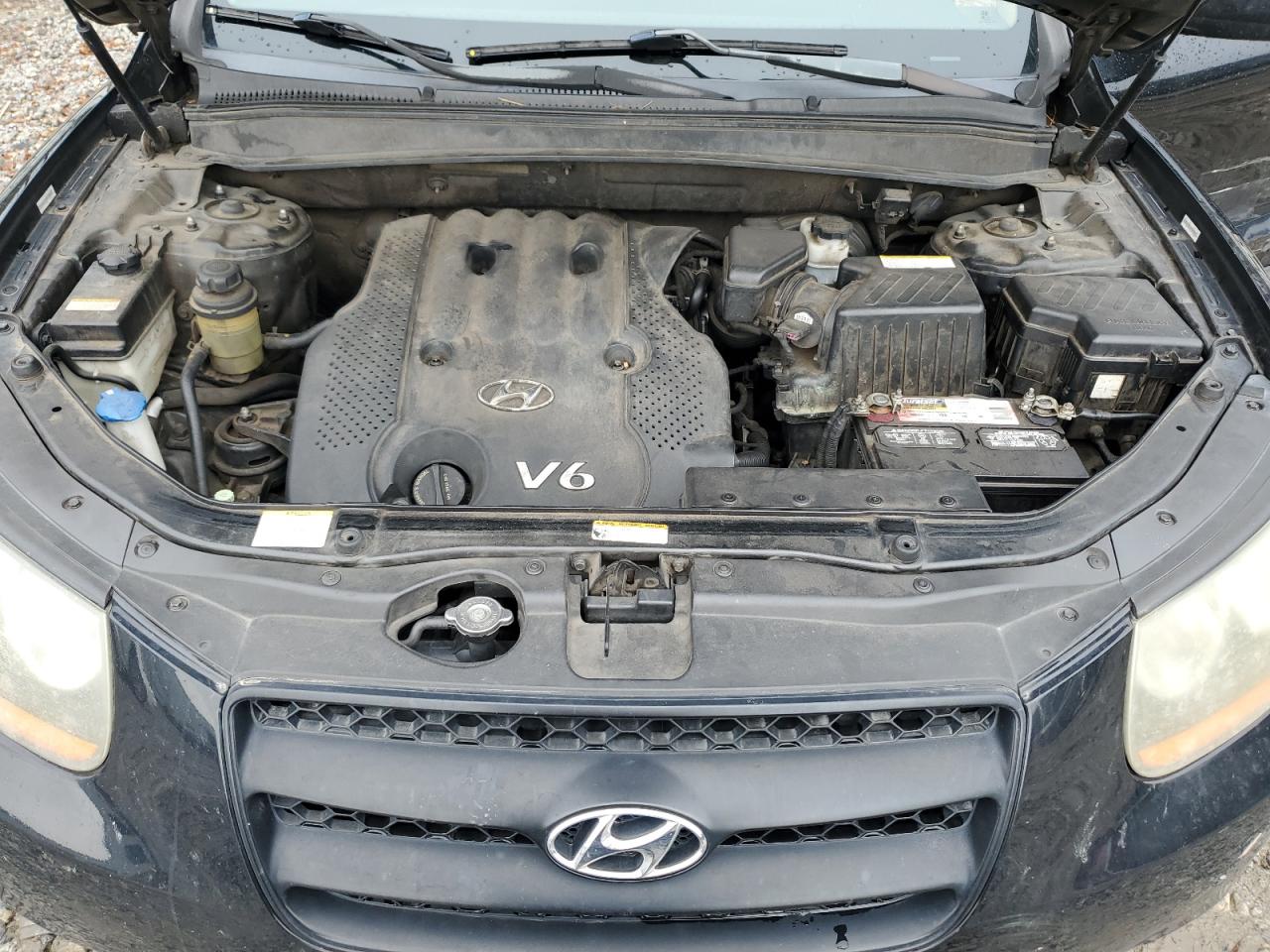 2008 Hyundai Santa Fe VIN 5NMSG13D78H183949 Copart auction photo, side damage thumbnail 12