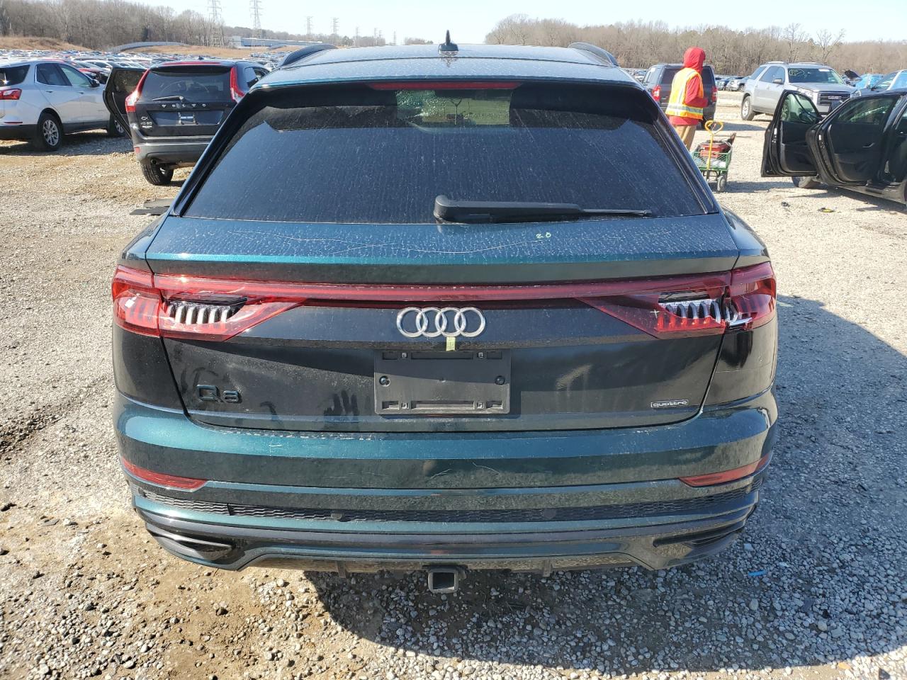 2019 Audi Q8 VIN WA1FVAF14KD039343 Copart auction photo, vandalism / all over damage thumbnail 6