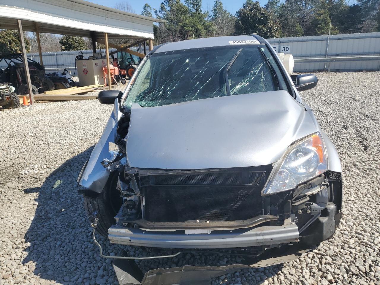 2011 Honda CR-V VIN JHLRE3H48BC006487 Copart auction photo, front end damage thumbnail 5