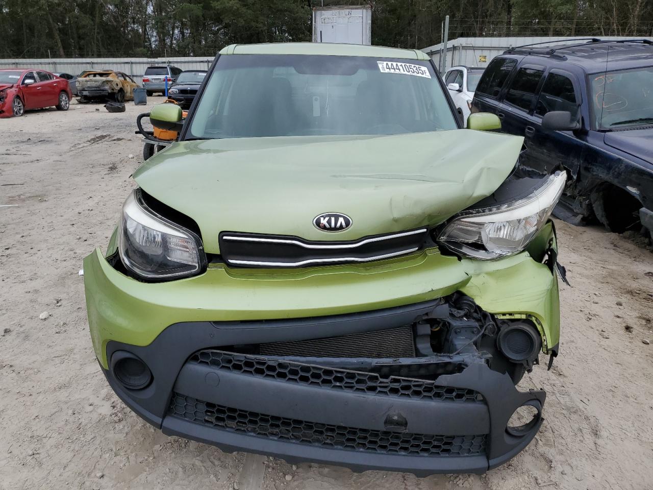 2017 KIA Soul VIN KNDJN2A26H7881470 Copart auction photo, front end / rear end damage thumbnail 5
