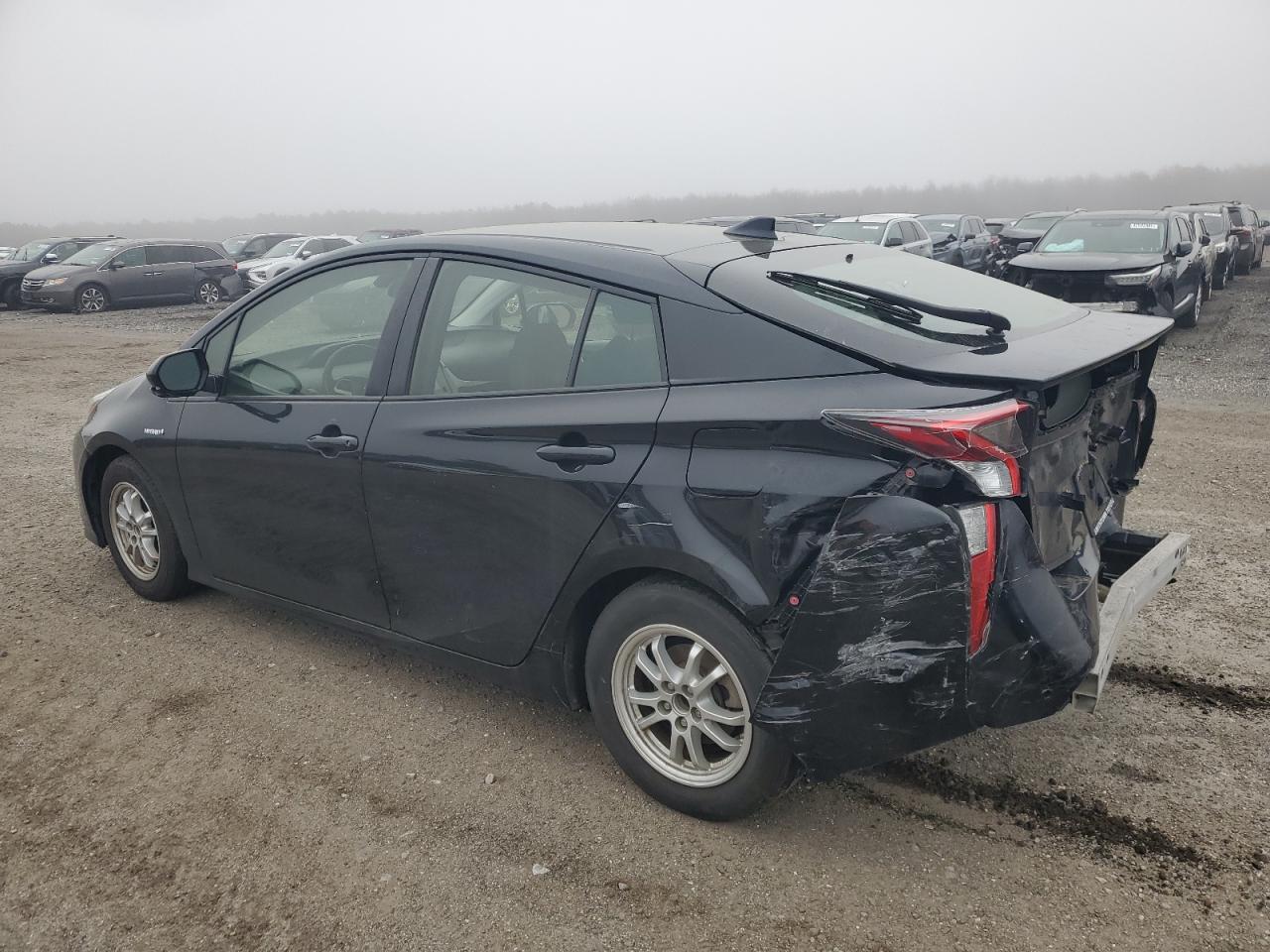 2018 Toyota Prius VIN JTDKBRFU1J3071886 Copart auction photo, rear end / minor dent/scratches damage thumbnail 2