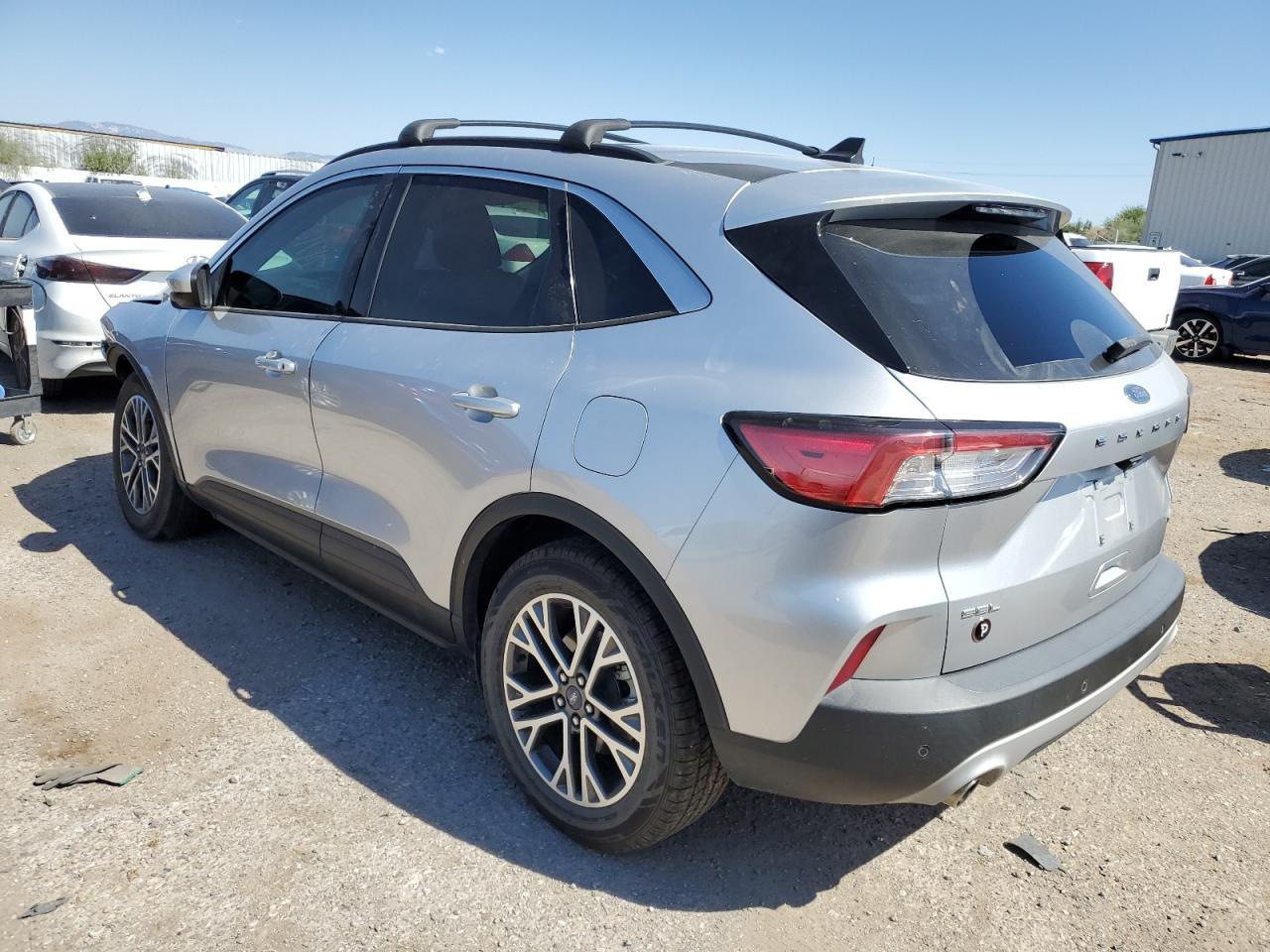 2020 Ford Escape VIN 1FMCU0H63LUC19120 Copart auction photo, front end damage thumbnail 2