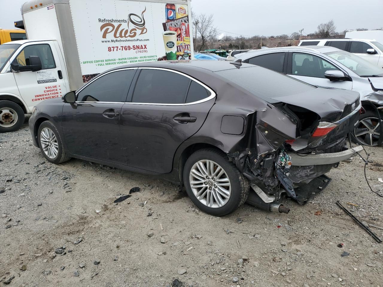 2014 Lexus ES VIN JTHBK1GG8E2094490 Copart auction photo, rear end / minor dent/scratches damage thumbnail 2