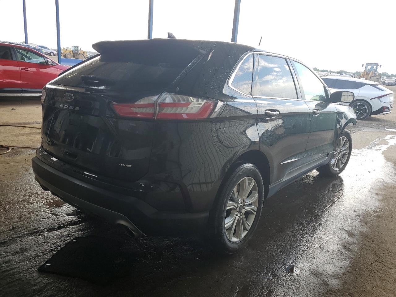 2023 Ford Edge VIN 2FMPK4K96PBA32516 Copart auction photo, all over damage thumbnail 3