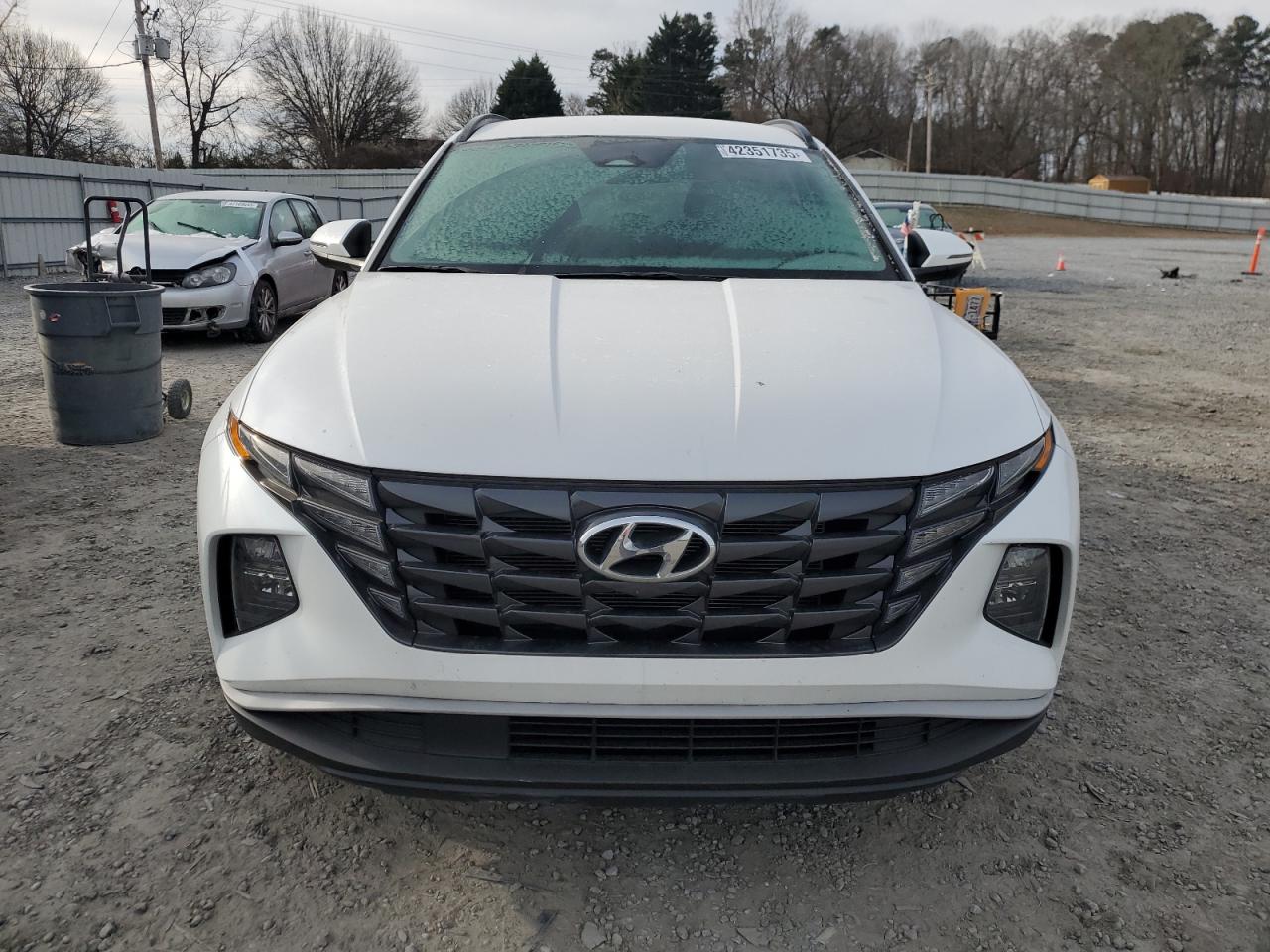 2022 Hyundai Tucson VIN 5NMJB3AE5NH032511 Copart auction photo, rear end / side damage thumbnail 5