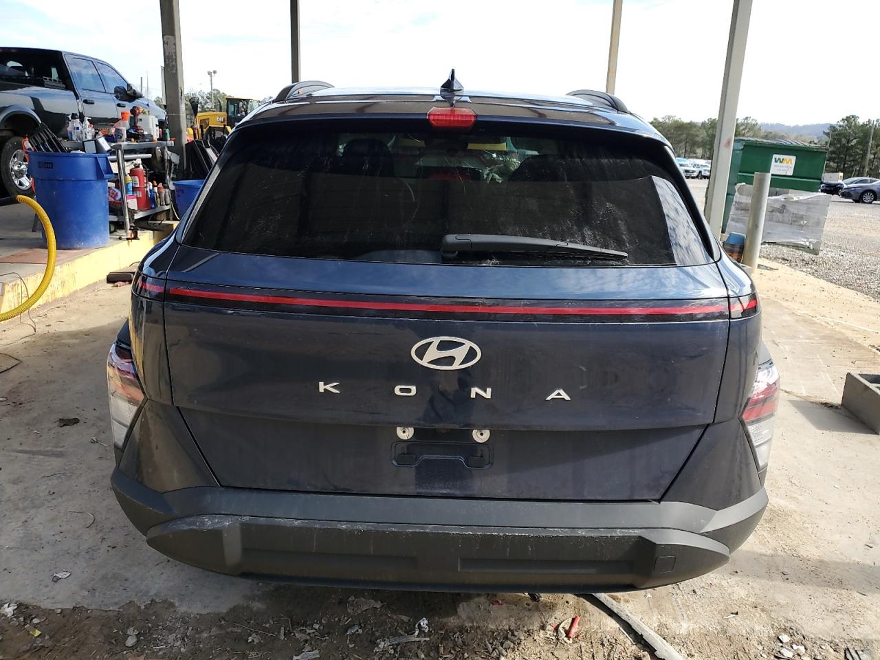 2024 Hyundai Kona VIN KM8HB3AB7RU131264 Copart auction photo, front end / frame damage damage thumbnail 6