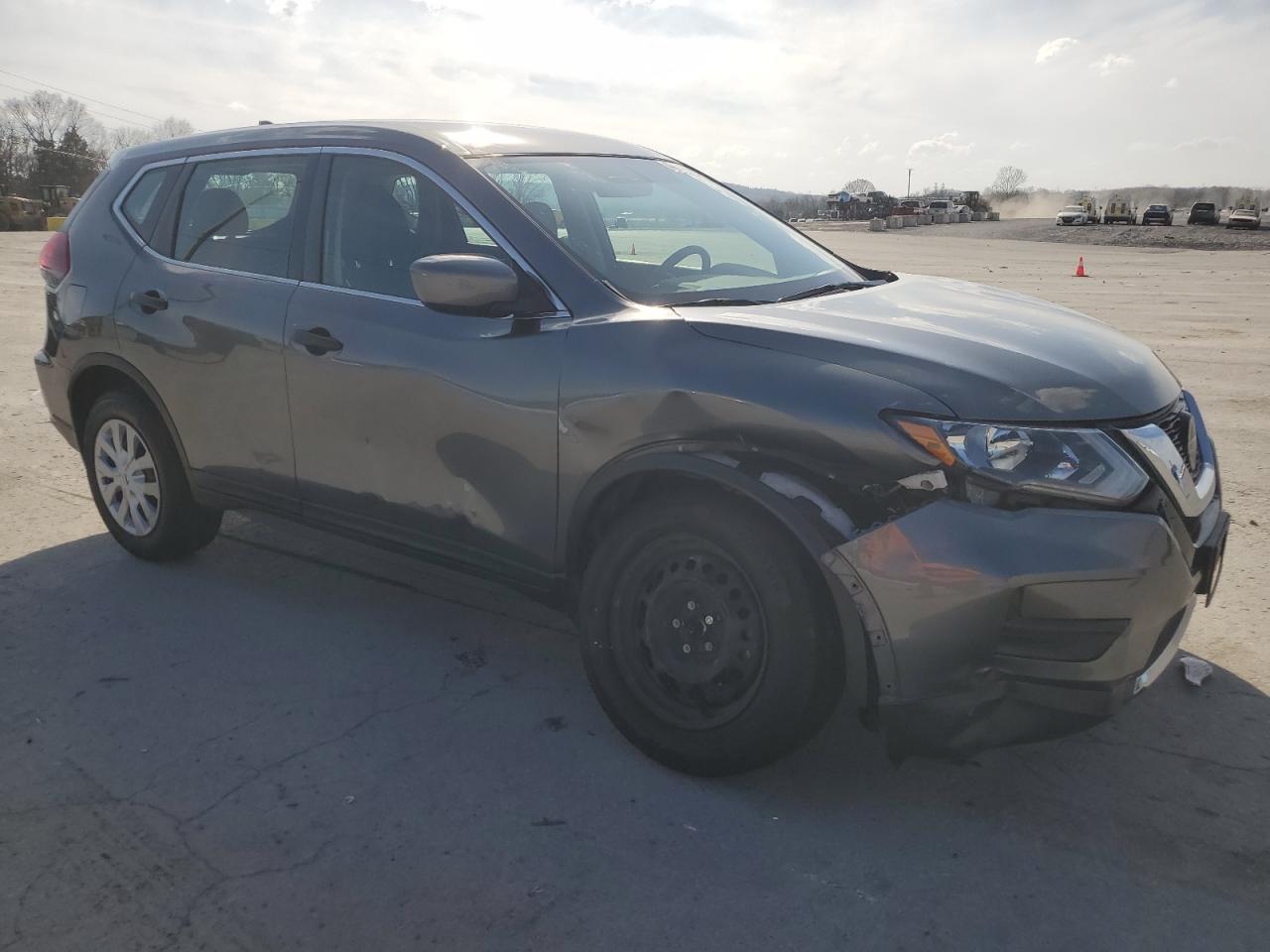 2018 Nissan Rogue VIN 5N1AT2MV3JC792864 Copart auction photo, front end / side damage thumbnail 4