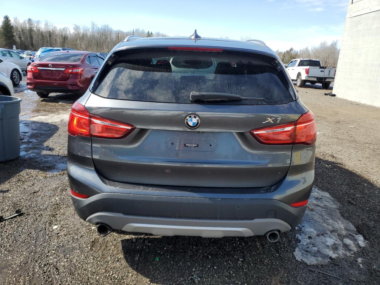 2016 BMW X1 VIN WBXHT3C33G5E48494 Copart auction photo, front end / undercarriage damage thumbnail 6