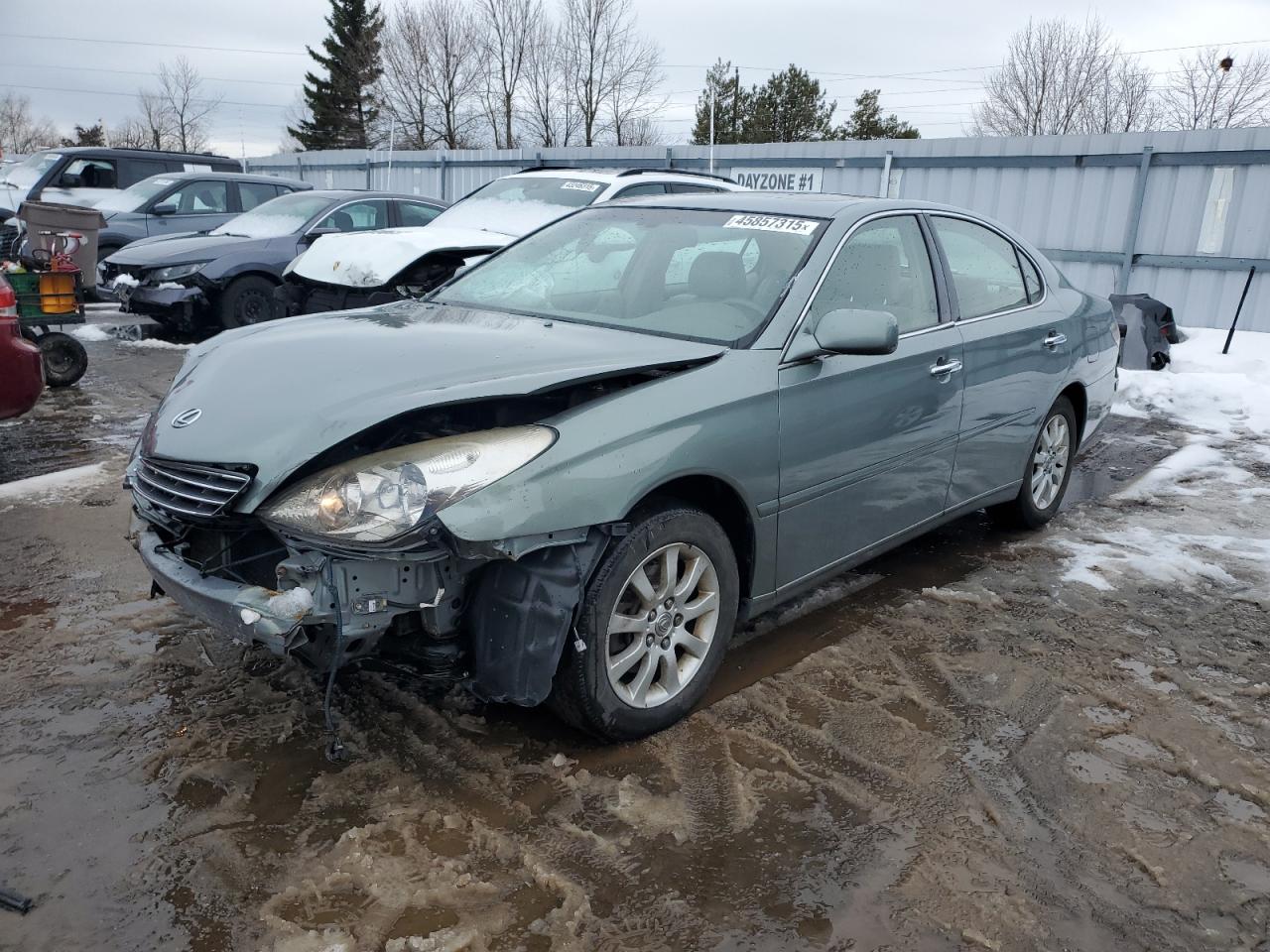 2003 Lexus ES VIN JTHBF30G230112825 - Copart auction photo