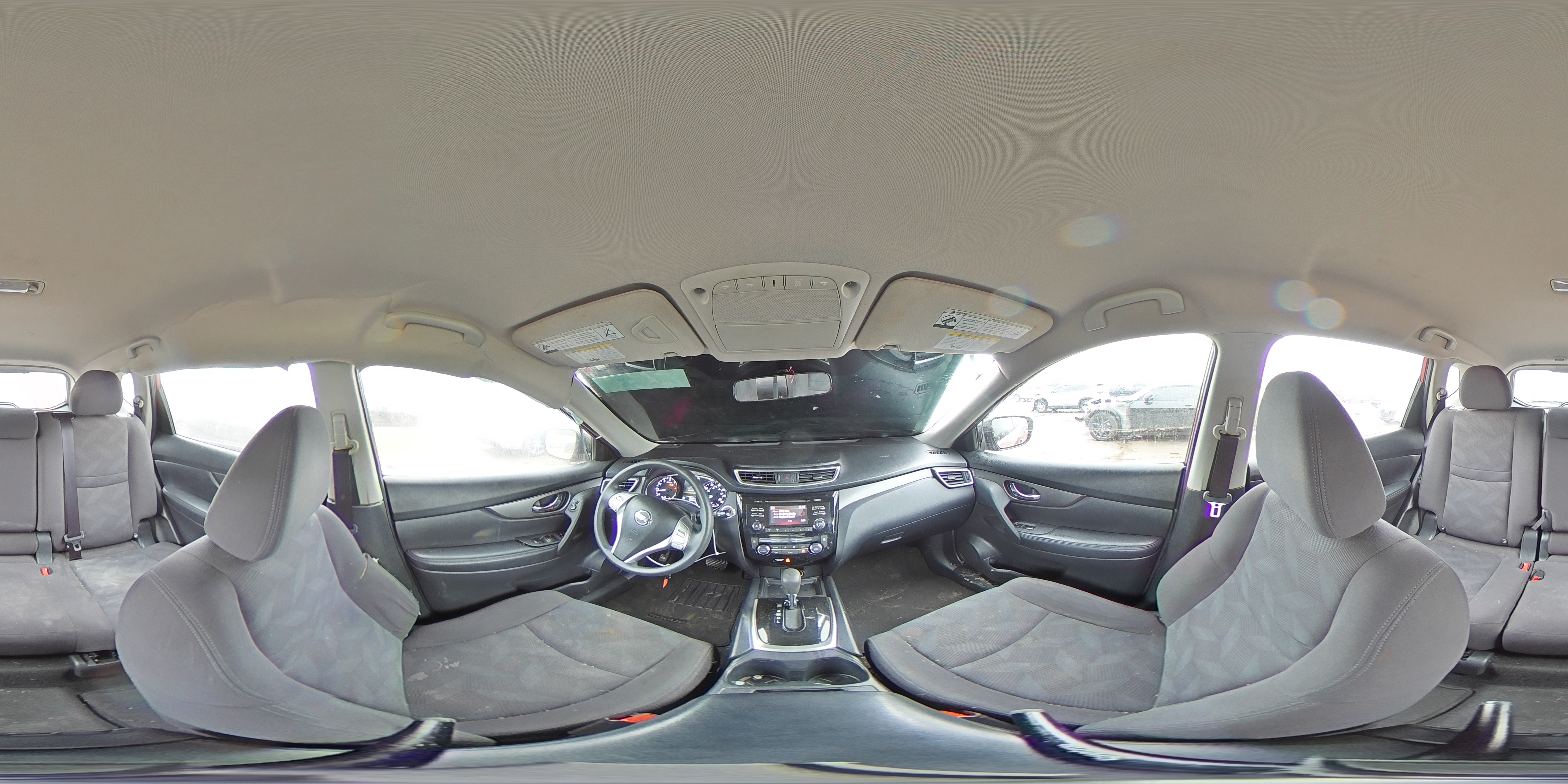 2016 Nissan Rogue VIN KNMAT2MV6GP655049 Copart auction photo, side / minor dent/scratches damage thumbnail 14