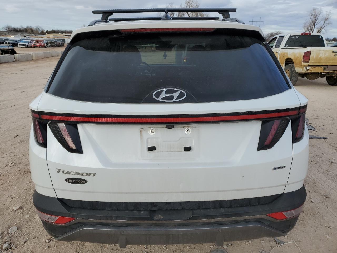 2022 Hyundai Tucson VIN 5NMJECAE4NH105715 Copart auction photo, all over damage thumbnail 6