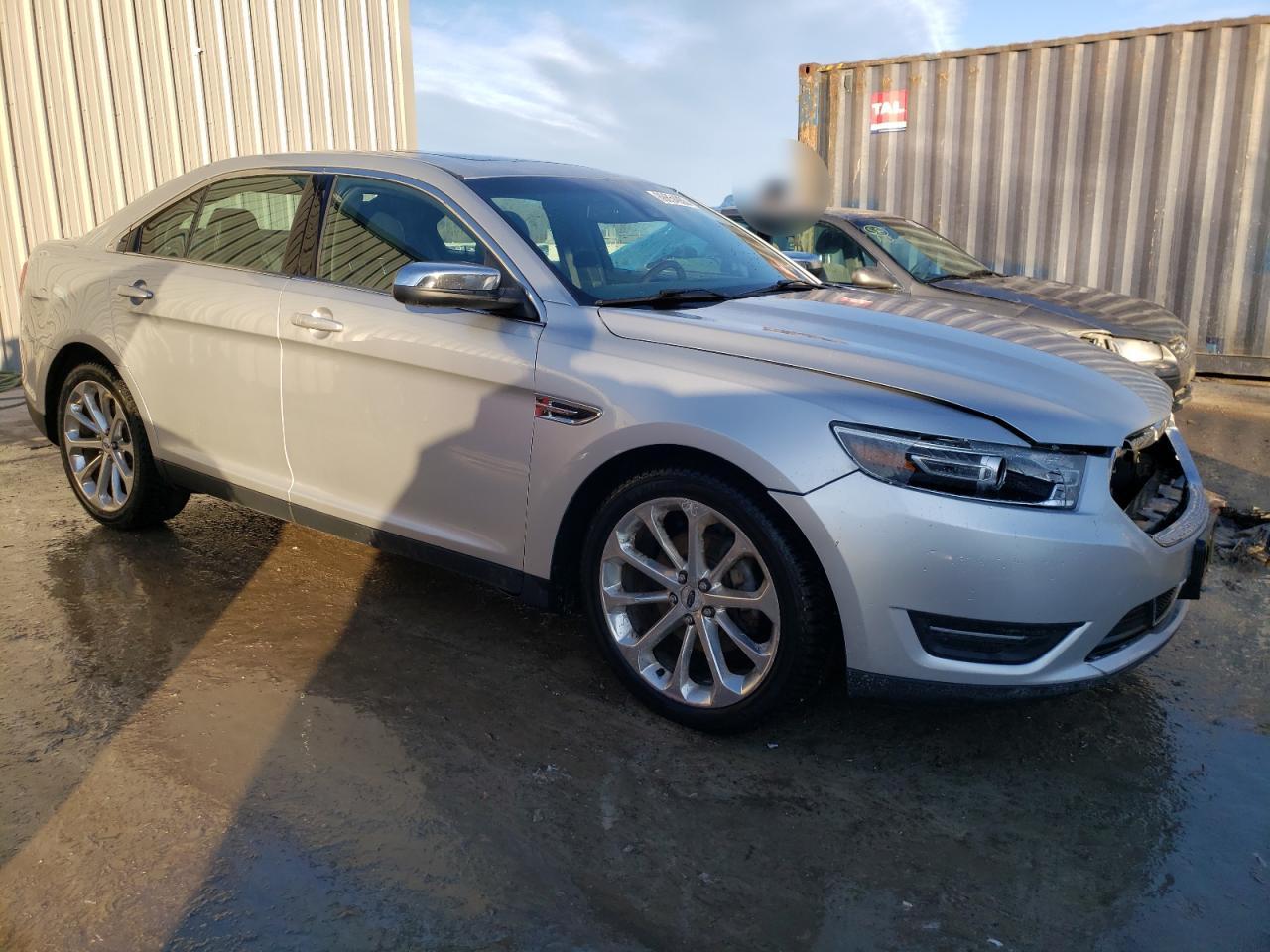 2015 Ford Taurus VIN 1FAHP2F81FG207610 Copart auction photo, front end damage thumbnail 4