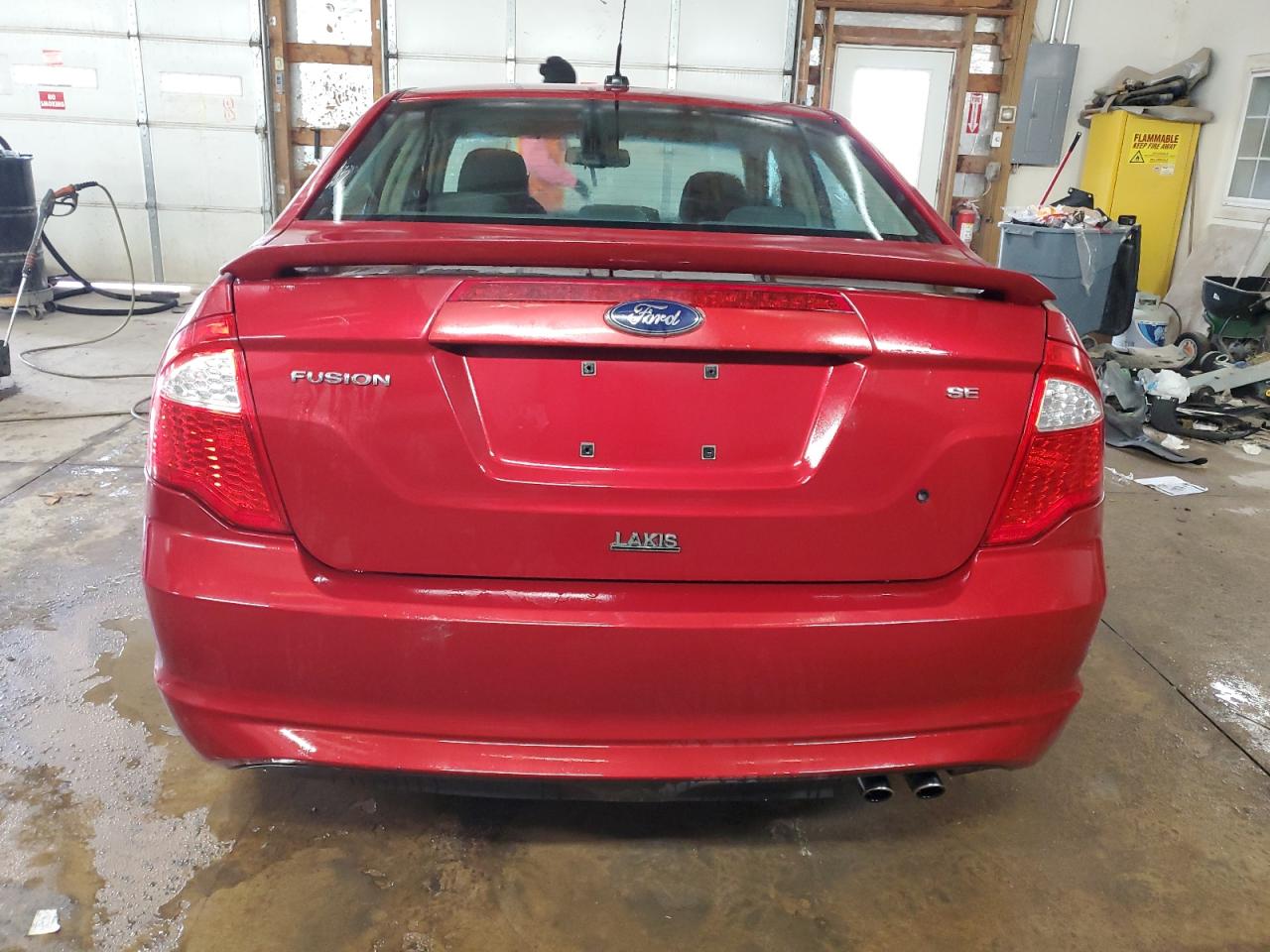 2010 Ford Fusion VIN 3FAHP0HA3AR104078 Copart auction photo, front end damage thumbnail 6