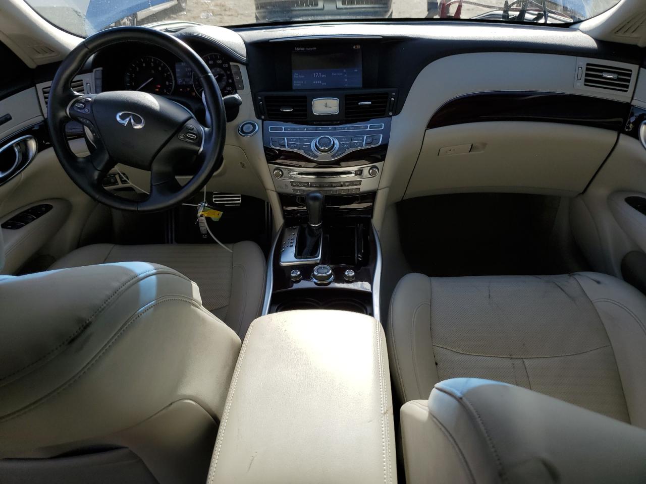 2012 Infiniti M VIN JN1BY1AP7CM332861 Copart auction photo, rear end damage thumbnail 8