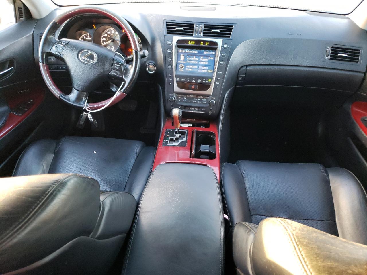 2006 Lexus GS VIN JTHBN96S365003668 Copart auction photo, water/flood damage thumbnail 8