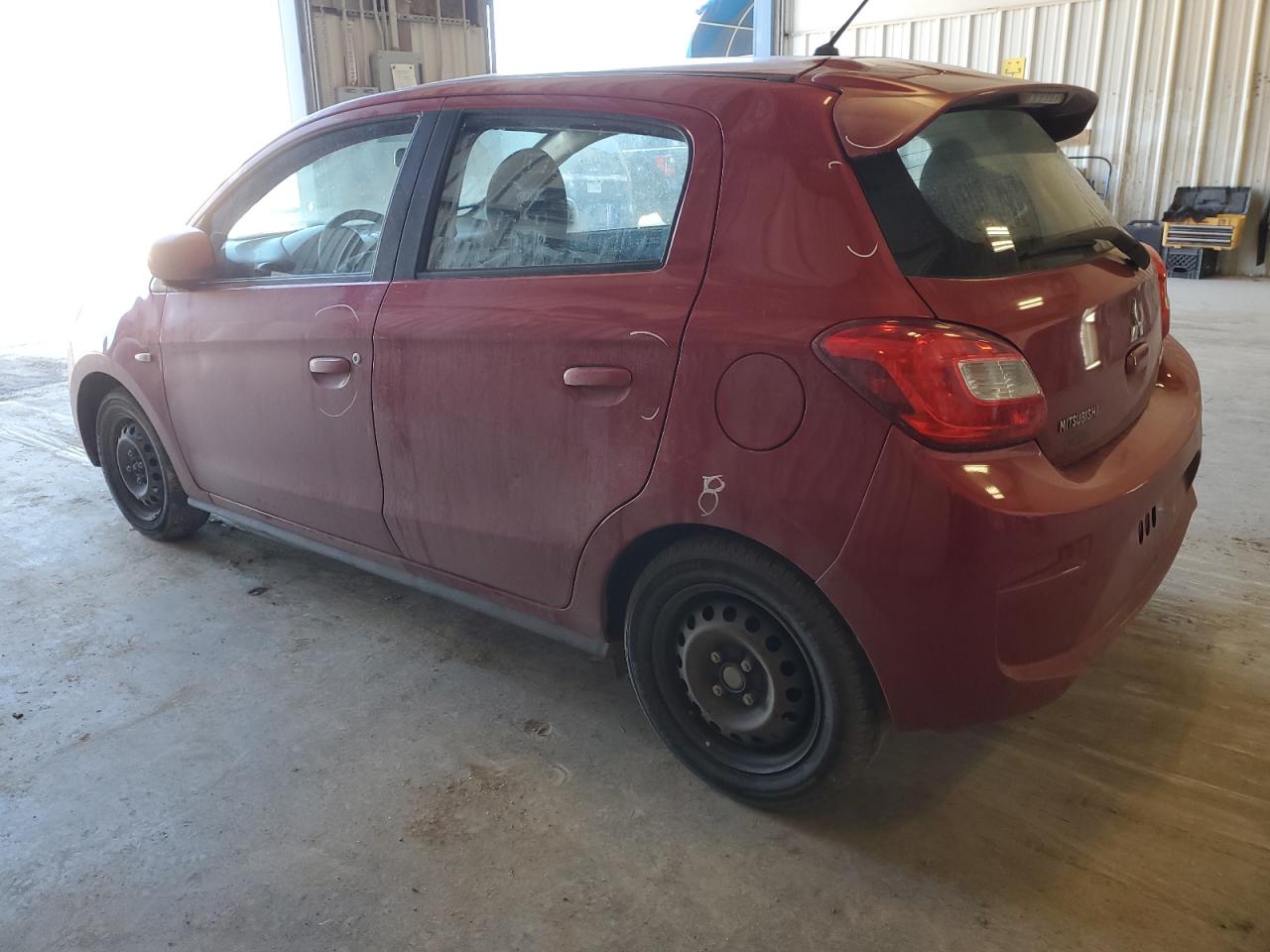 2017 Mitsubishi Mirage VIN ML32A3HJ7HH015650 Copart auction photo, front end / minor dent/scratches damage thumbnail 2