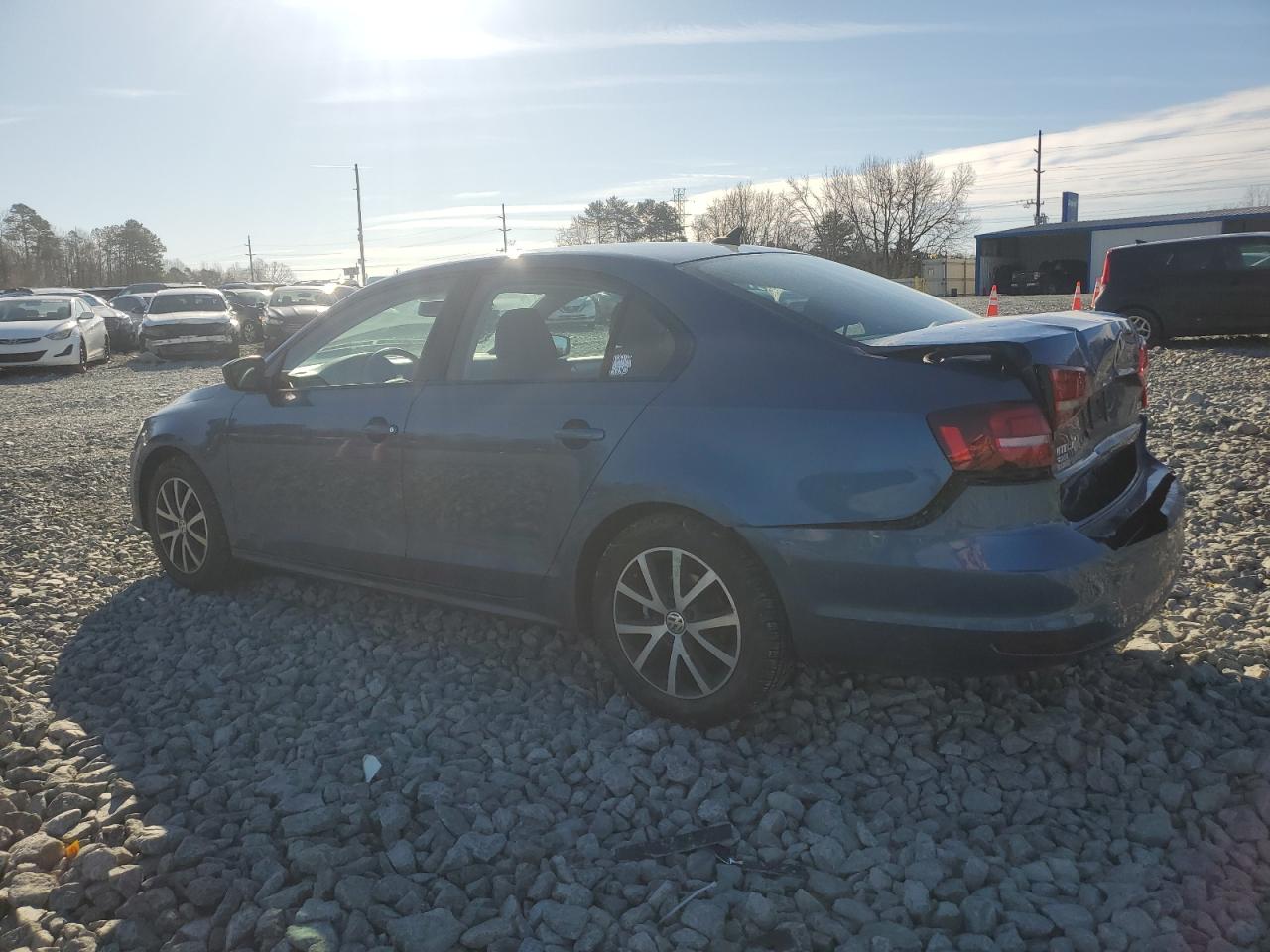 2016 Volkswagen Jetta VIN 3VWD67AJ5GM405274 Copart auction photo, rear end damage thumbnail 2