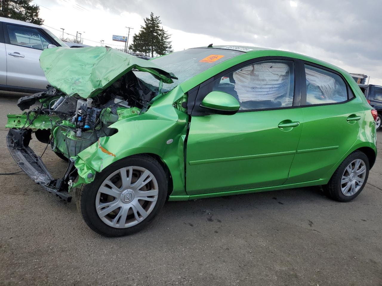 2012 Mazda 2 VIN JM1DE1KY0C0146351 - Copart auction photo