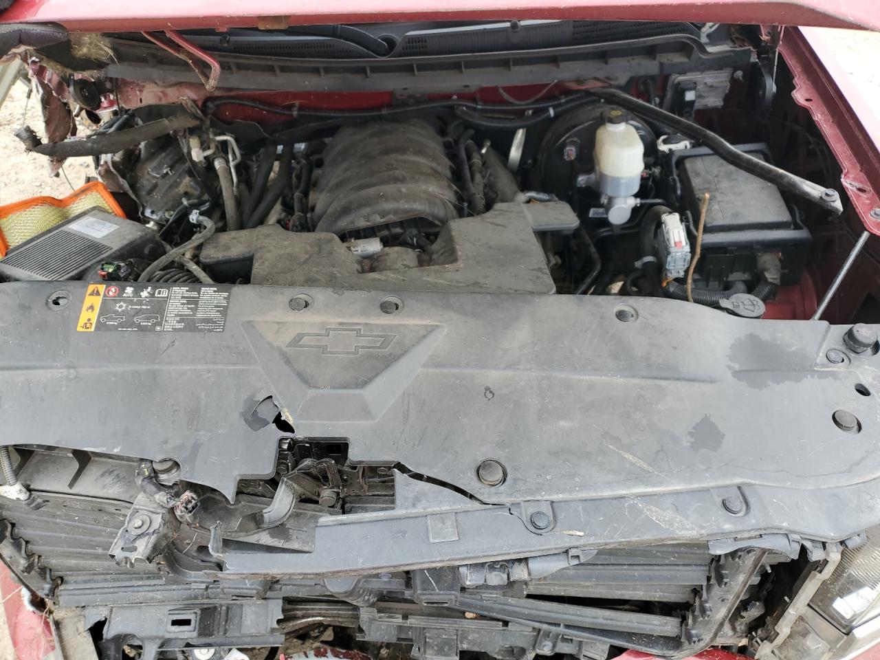 2018 Chevrolet Silverado VIN 3GCUKTEJ1JG444208 Copart auction photo, all over damage thumbnail 12