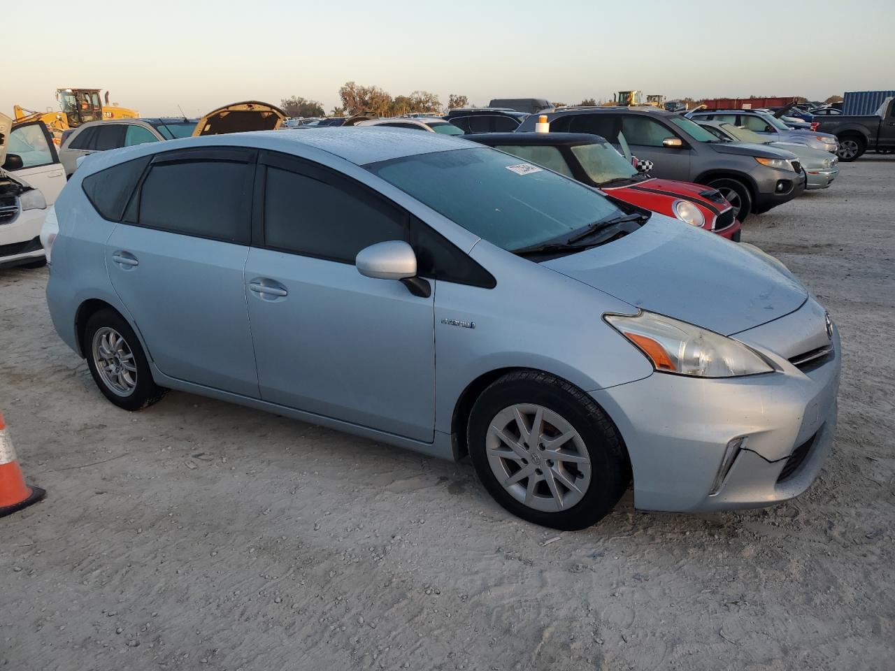 2013 Toyota Prius VIN JTDZN3EU5D3260680 Copart auction photo, water/flood damage thumbnail 4