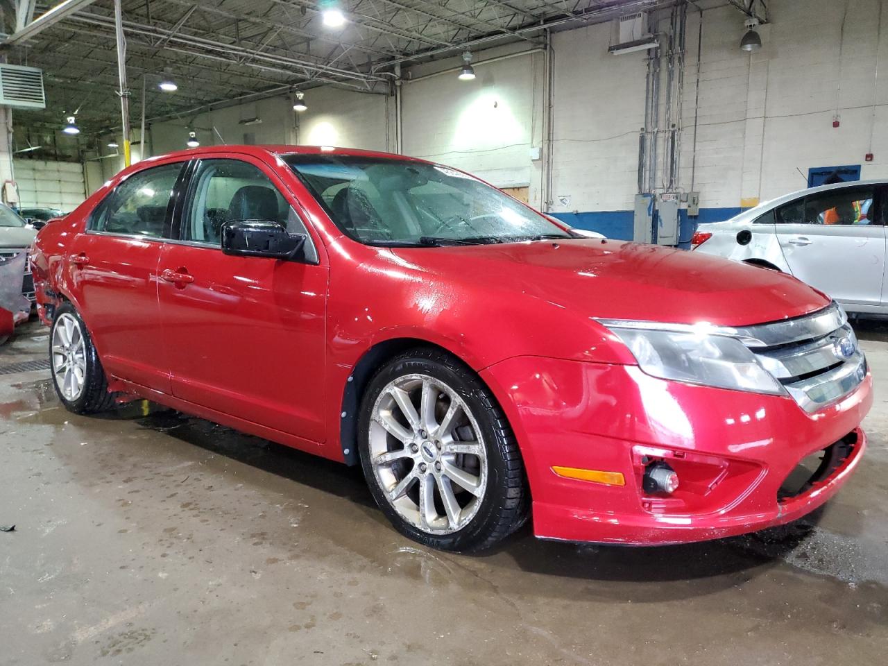2010 Ford Fusion VIN 3FAHP0JA5AR178578 Copart auction photo, rear end / side damage thumbnail 4