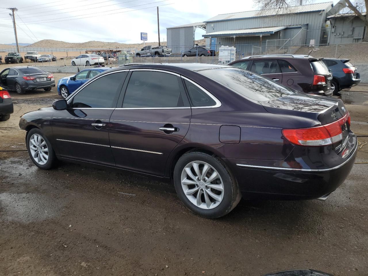 2006 Hyundai Azera VIN KMHFC46F06A114907 Copart auction photo, front end damage thumbnail 2