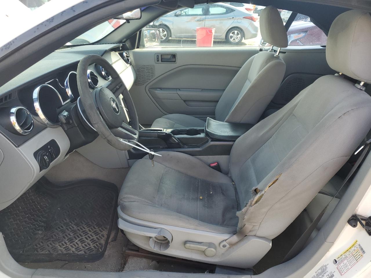2007 Ford Mustang VIN 1ZVFT84N875309201 Copart auction photo, rear end / side damage thumbnail 7