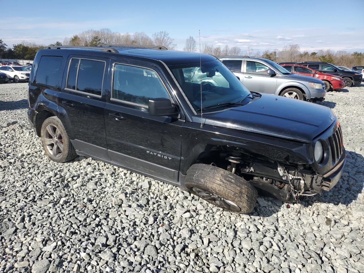 2014 Jeep Liberty (Patriot) VIN 1C4NJPFA2ED854371 Copart auction photo, all over damage thumbnail 4