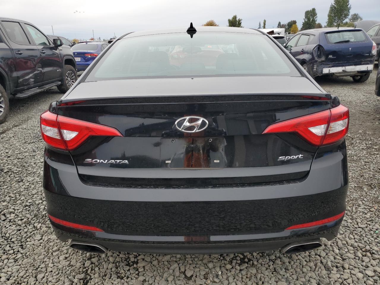 2016 Hyundai Sonata VIN 5NPE34AF9GH435264 Copart auction photo, side damage thumbnail 6