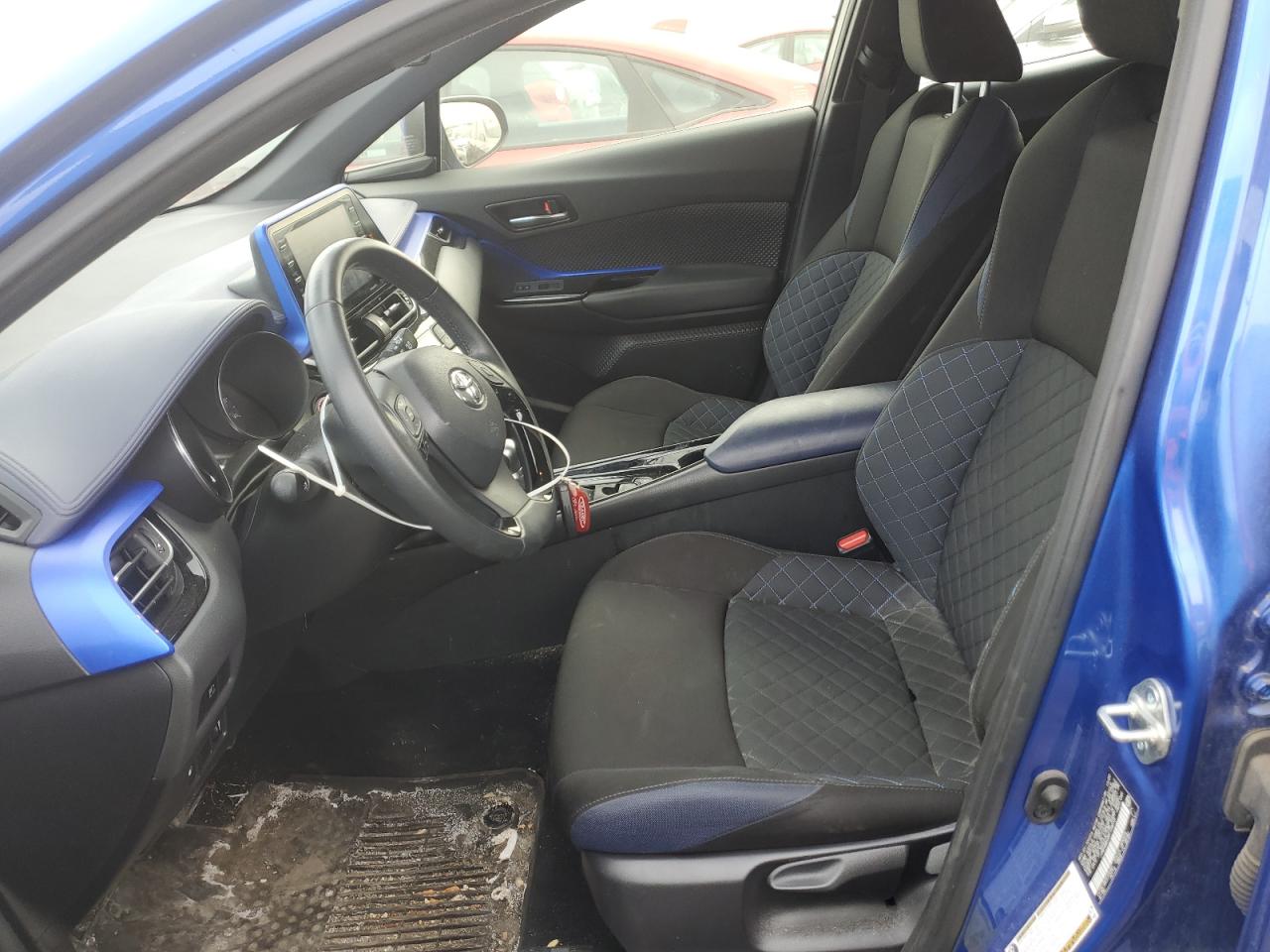 2021 Toyota C-HR VIN JTNKHMBX4M1108510 Copart auction photo, front end / side damage thumbnail 7