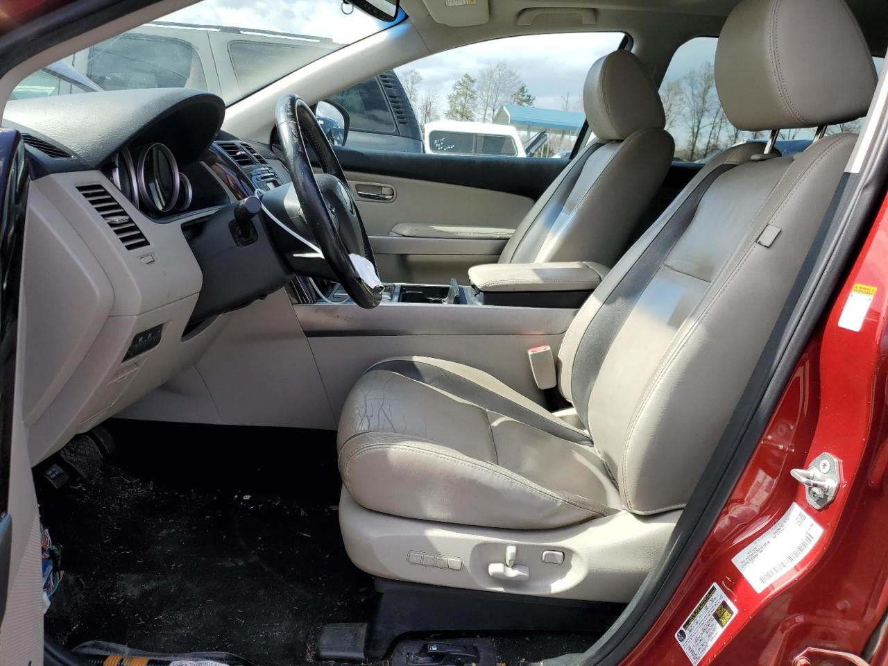 2010 Mazda CX-9 VIN JM3TB2MA0A0205610 Copart auction photo, front end damage thumbnail 7