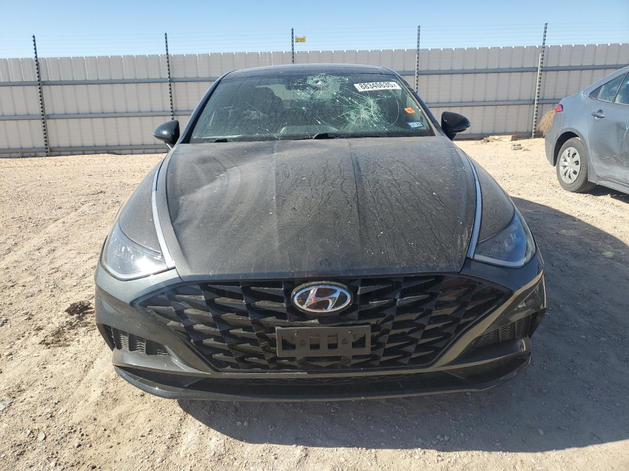 2022 Hyundai Sonata VIN 5NPEJ4J23NH139544 Copart auction photo, front end damage thumbnail 5