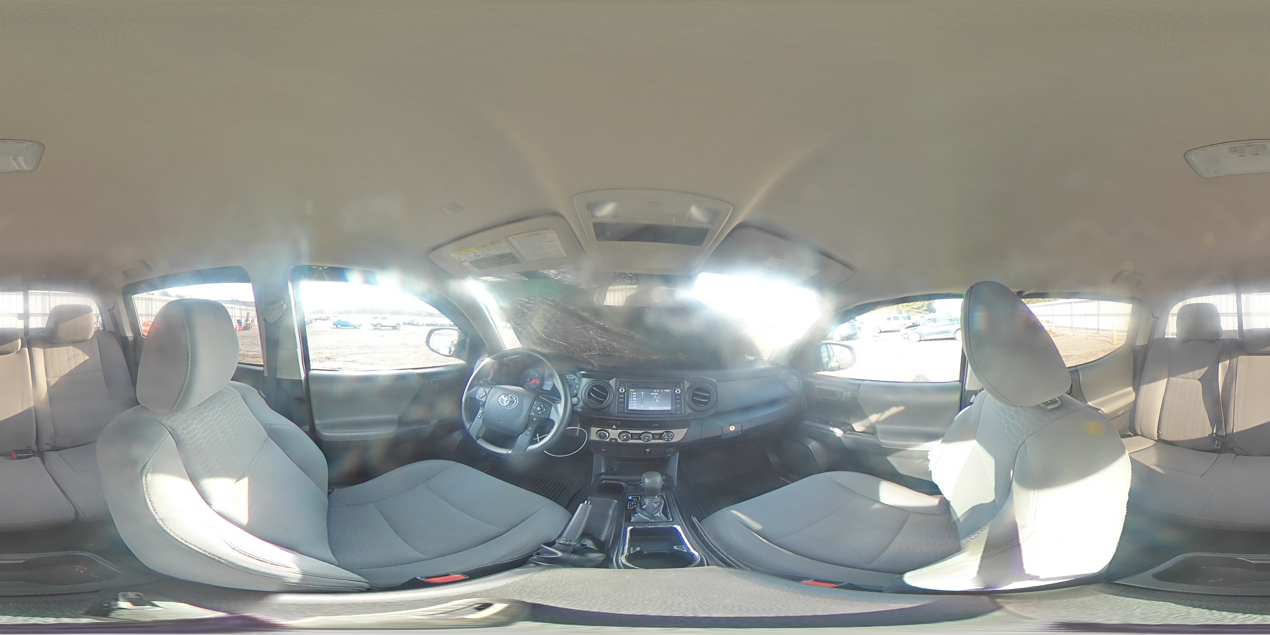 2019 Toyota Tacoma VIN 3TMCZ5AN2KM271121 Copart auction photo, side / undercarriage damage thumbnail 12