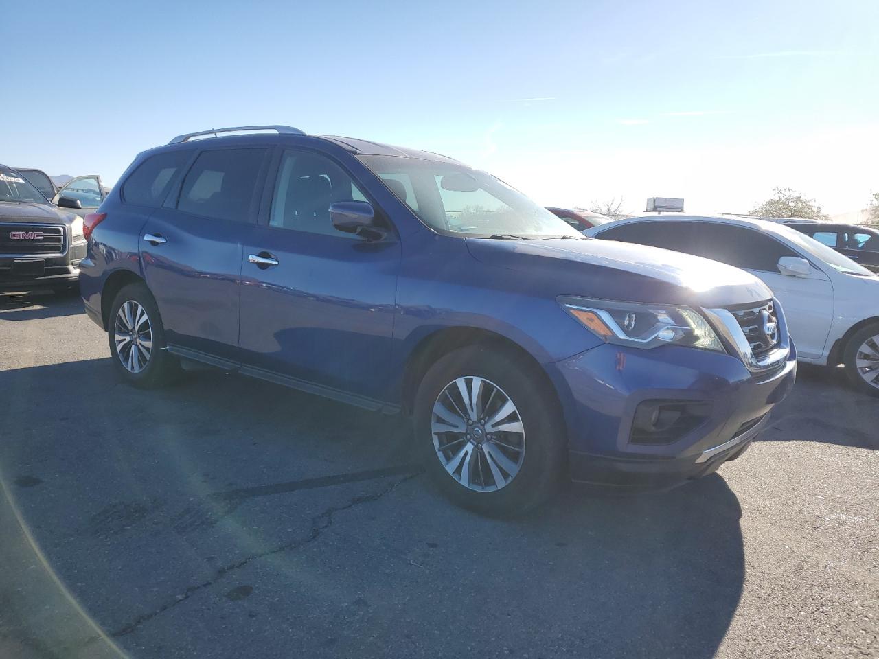2017 Nissan Pathfinder VIN 5N1DR2MN7HC674404 Copart auction photo, mechanical damage thumbnail 4