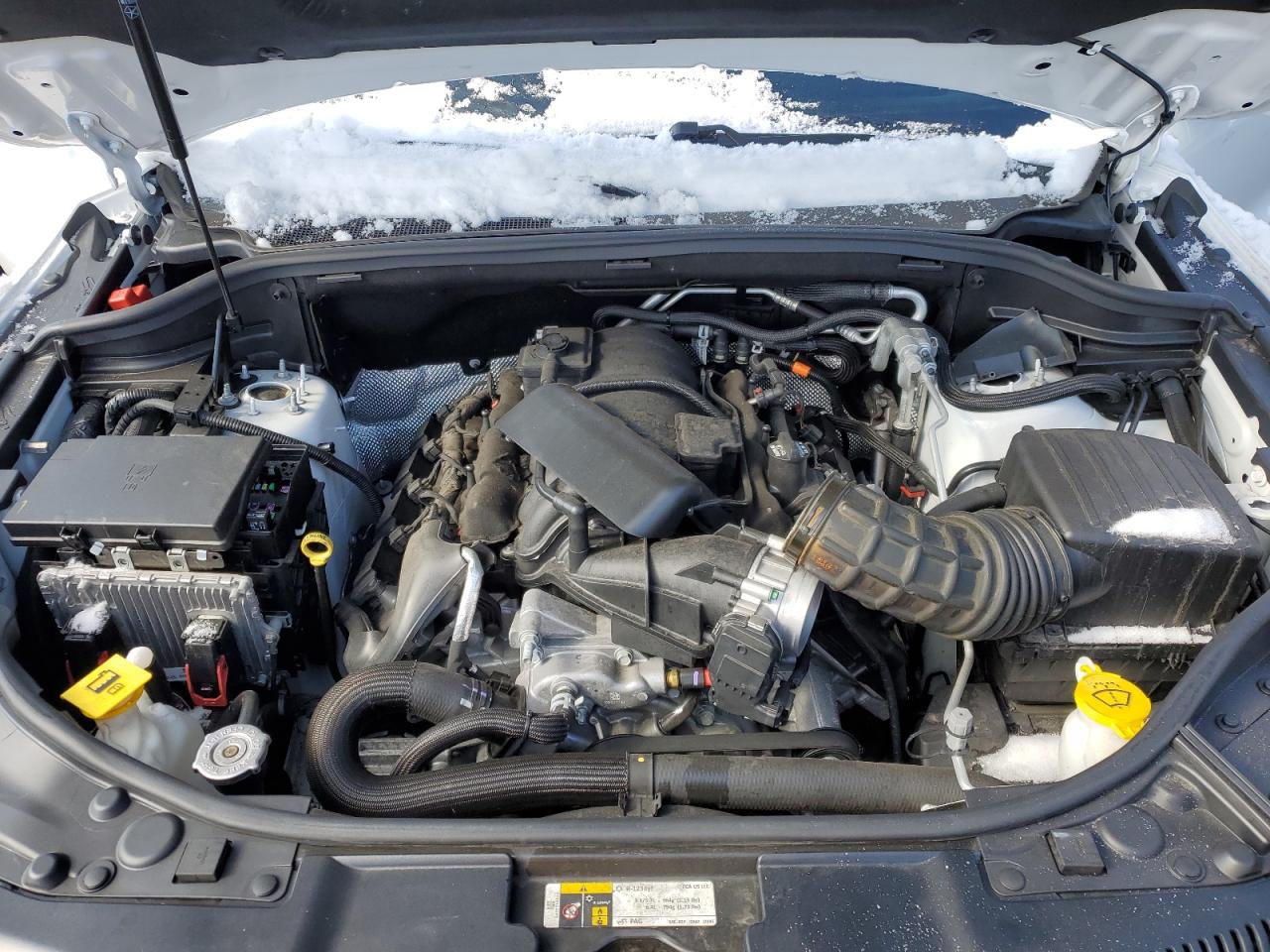2020 Dodge Durango VIN 1C4SDJGJ4LC146602 Copart auction photo, vandalism / front end damage thumbnail 12