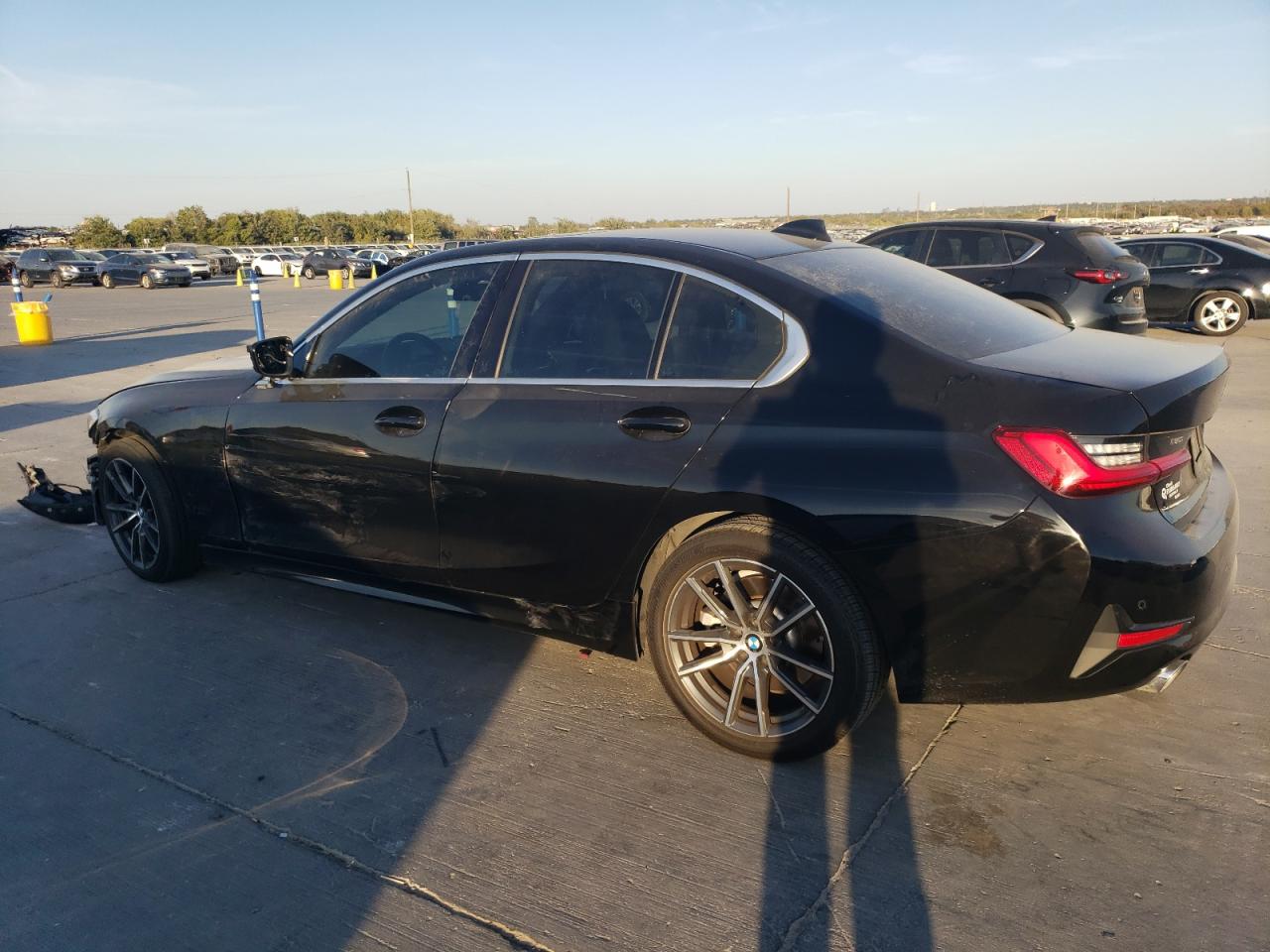 2020 BMW 3er VIN WBA5R1C07LFH34584 Copart auction photo, side damage thumbnail 2