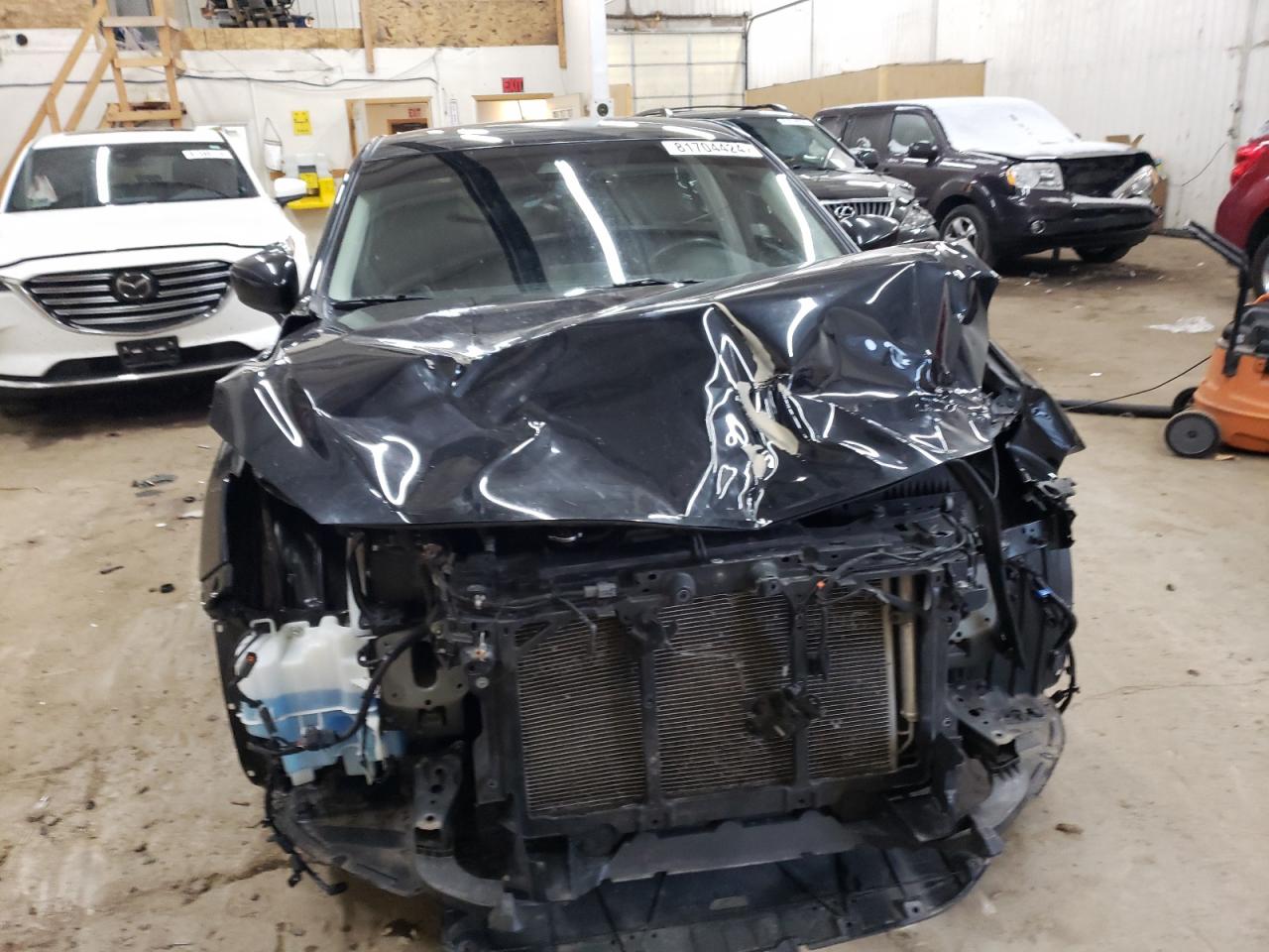 2018 Mazda 3 VIN 3MZBN1K75JM177942 Copart auction photo, front end damage thumbnail 5