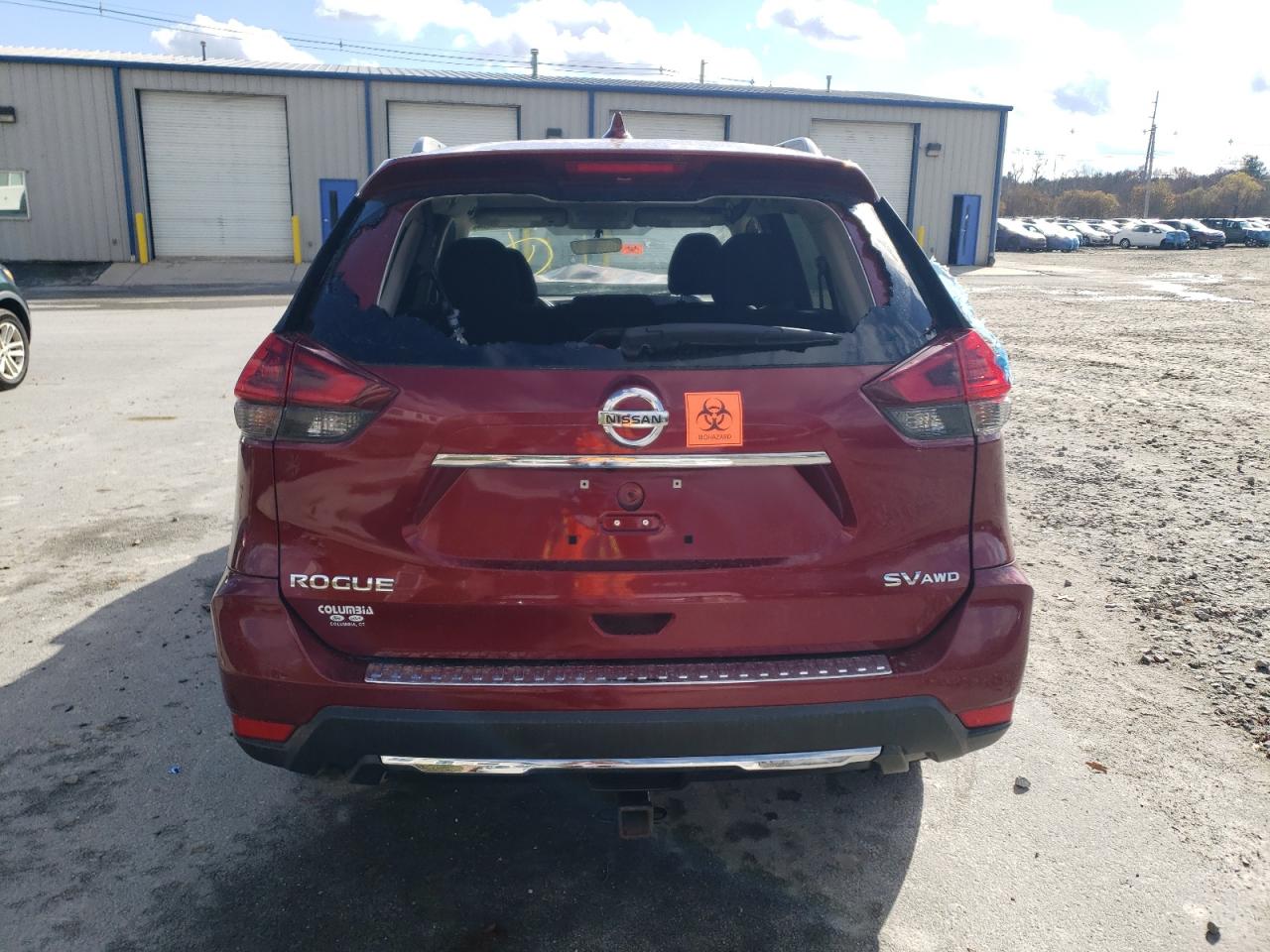 2018 Nissan Rogue VIN 5N1AT2MV4JC807601 Copart auction photo, front end damage thumbnail 6