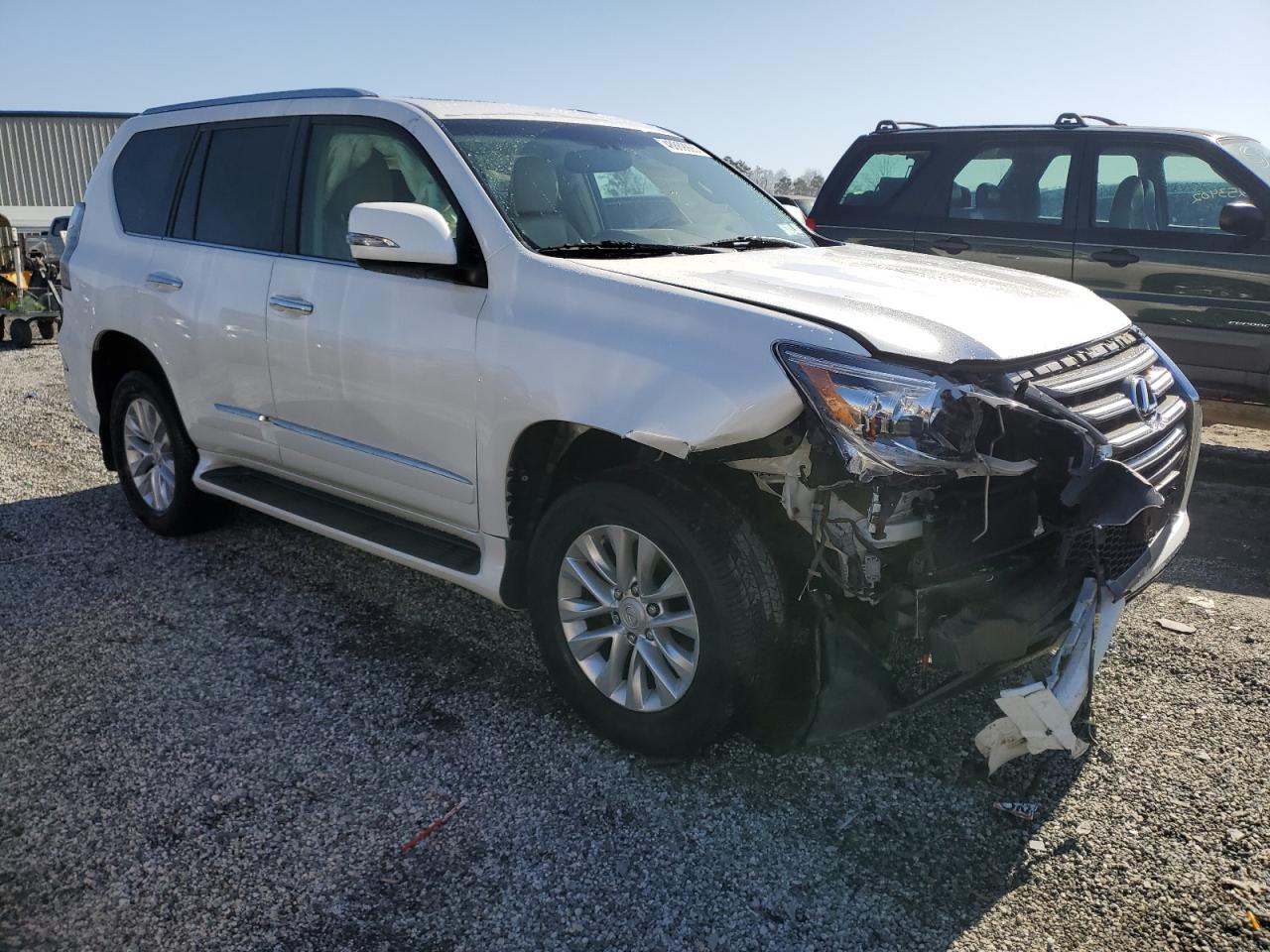 2017 Lexus GX VIN JTJBM7FX5H5174250 Copart auction photo, front end damage thumbnail 4