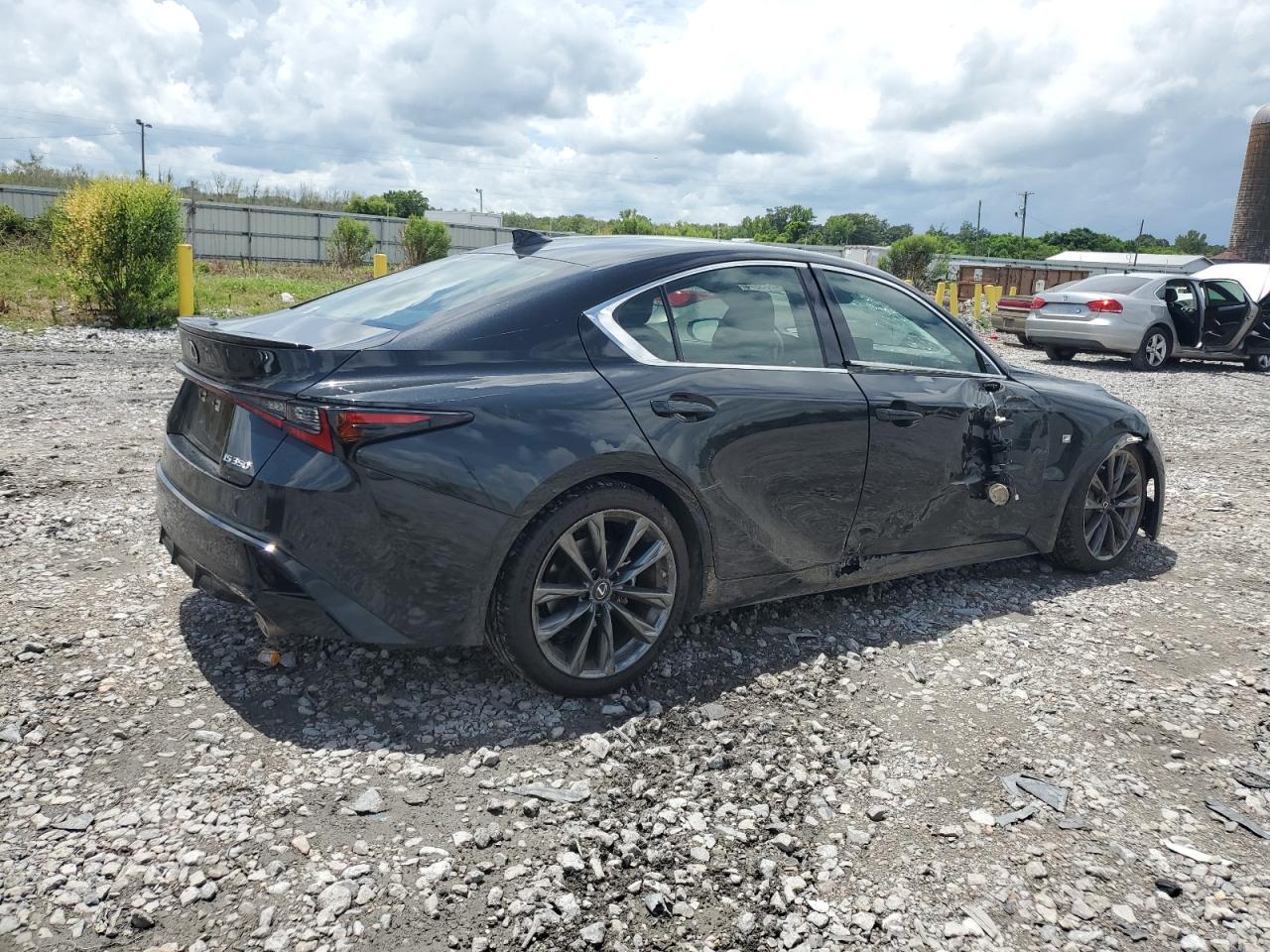2021 Lexus IS VIN JTHGZ1B27M5045095 Copart auction photo, front end damage thumbnail 3