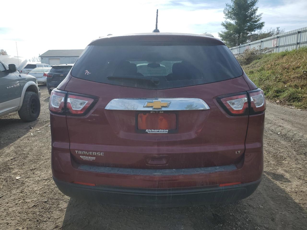 2017 Chevrolet Traverse VIN 1GNKRGKD5HJ234140 Copart auction photo, front end damage thumbnail 6