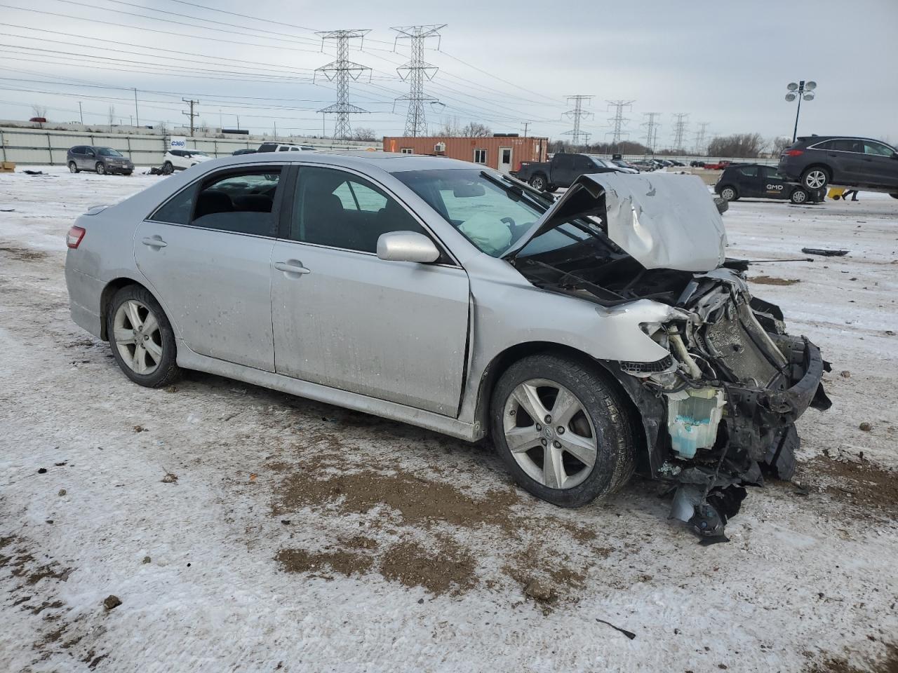 2011 Toyota Camry VIN 4T1BF3EKXBU225035 Copart auction photo, front end damage thumbnail 4