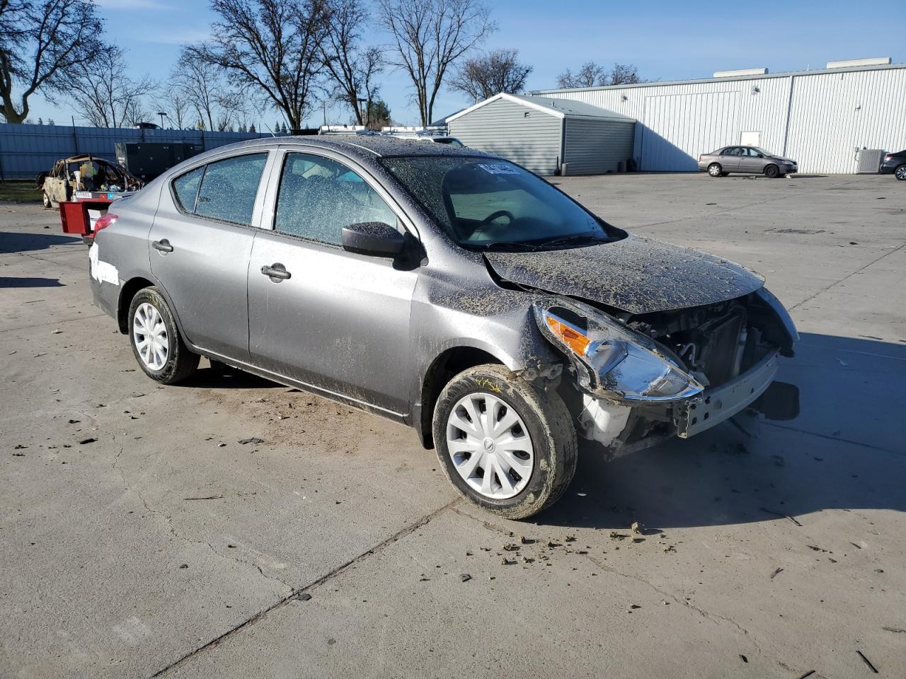 2019 Nissan Versa VIN 3N1CN7AP6KL845821 Copart auction photo, front end / rear end damage thumbnail 4