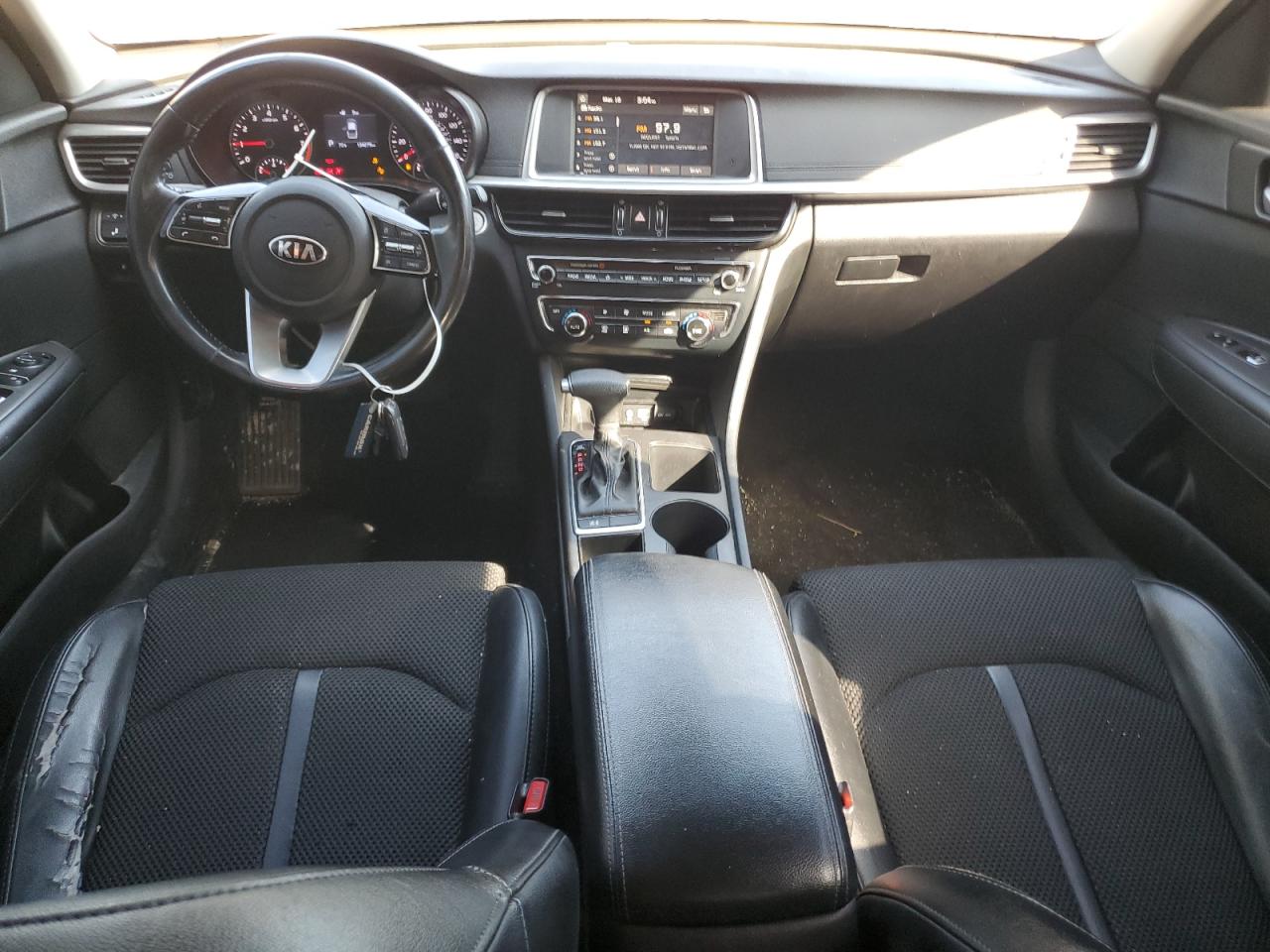 2019 KIA Optima VIN 5XXGT4L36KG282553 Copart auction photo, side damage thumbnail 8