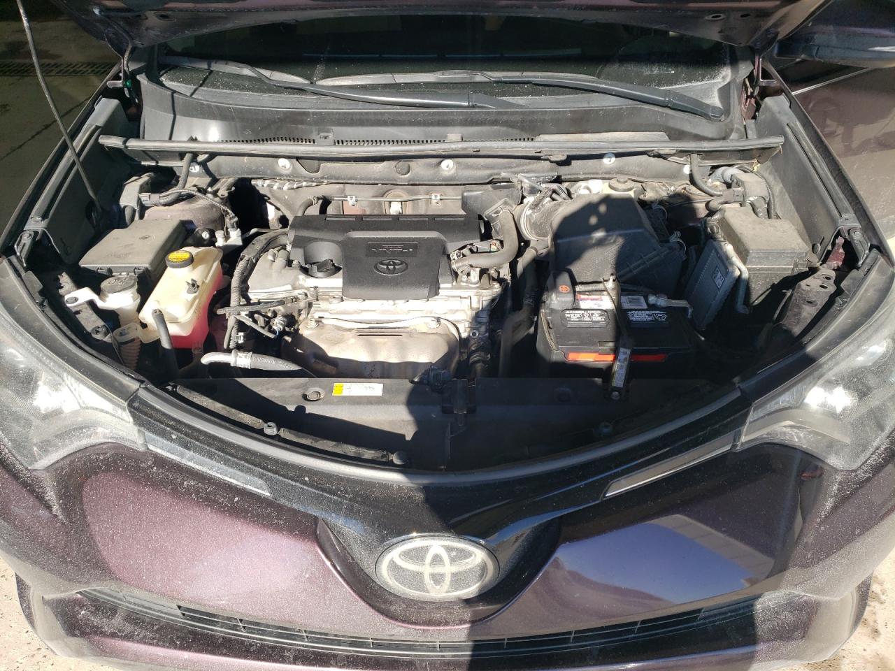 2017 Toyota RAV 4 VIN 2T3RFREV5HW602768 Copart auction photo, rear end damage thumbnail 12
